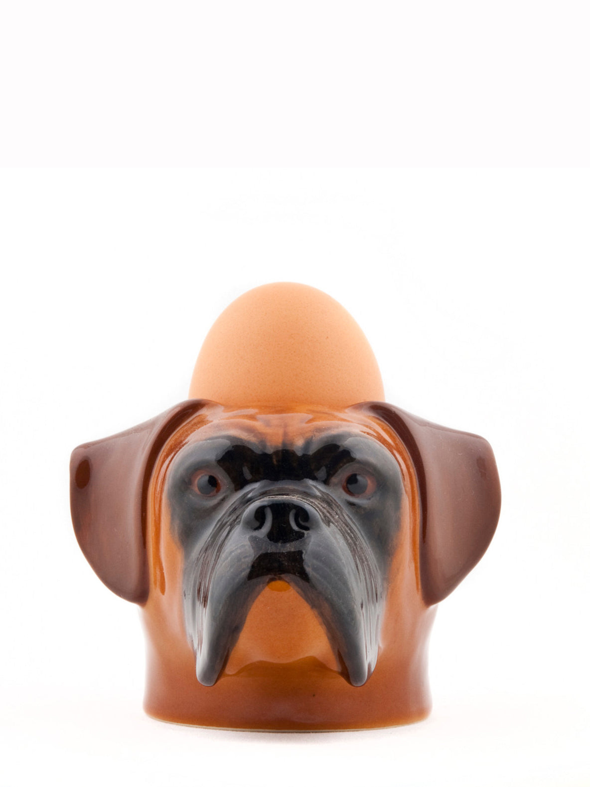 Boxer face egg cup