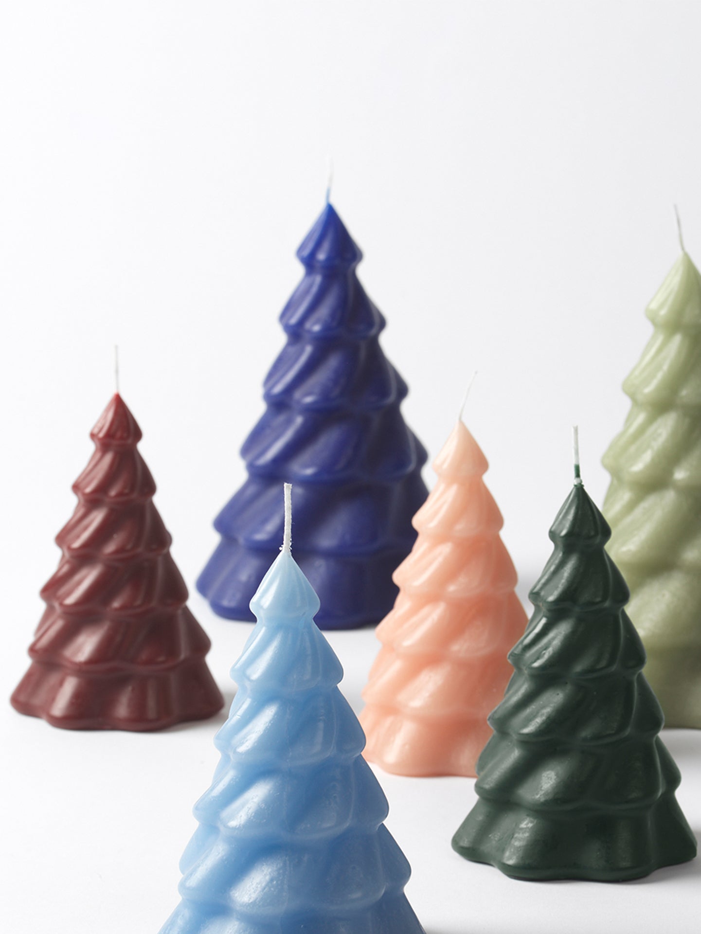 Pinus Christmas Tree Table Candle, 2 colours