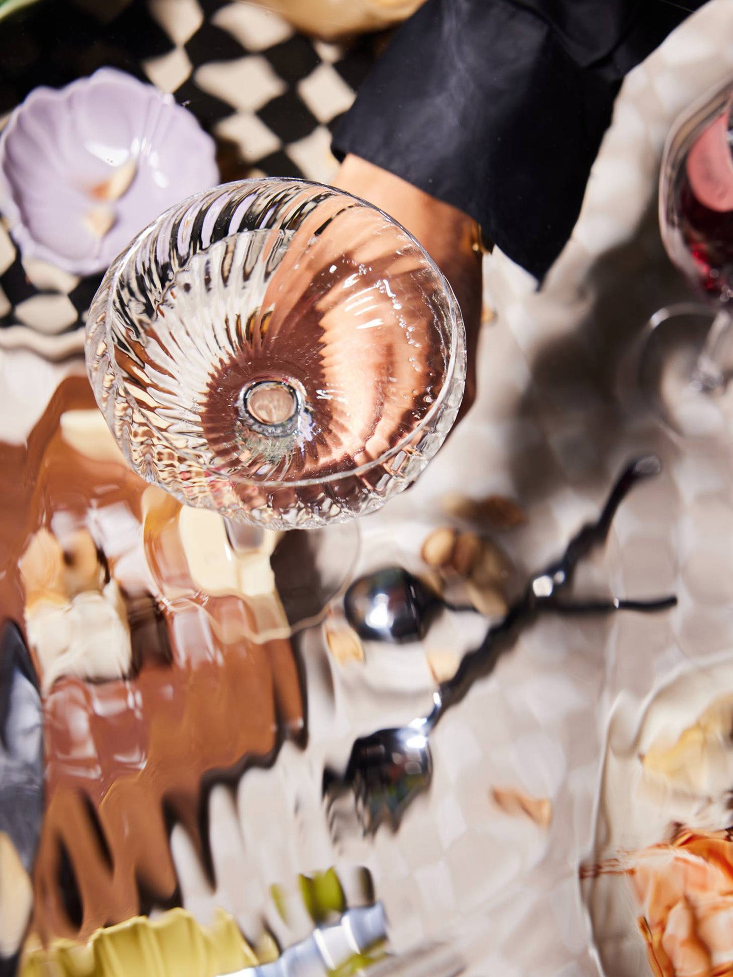 Opacity Champagne coupe