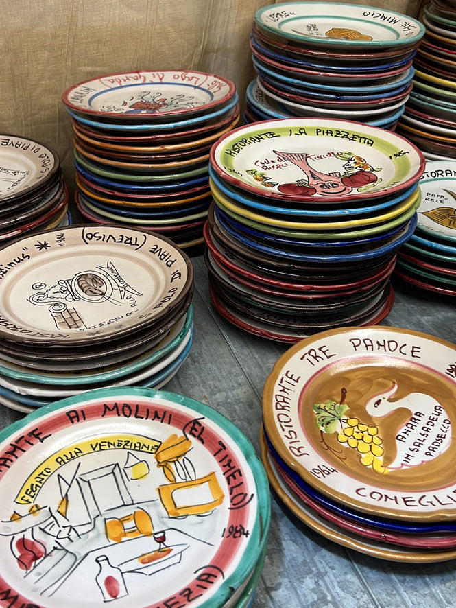 Vintage plate, Mantova