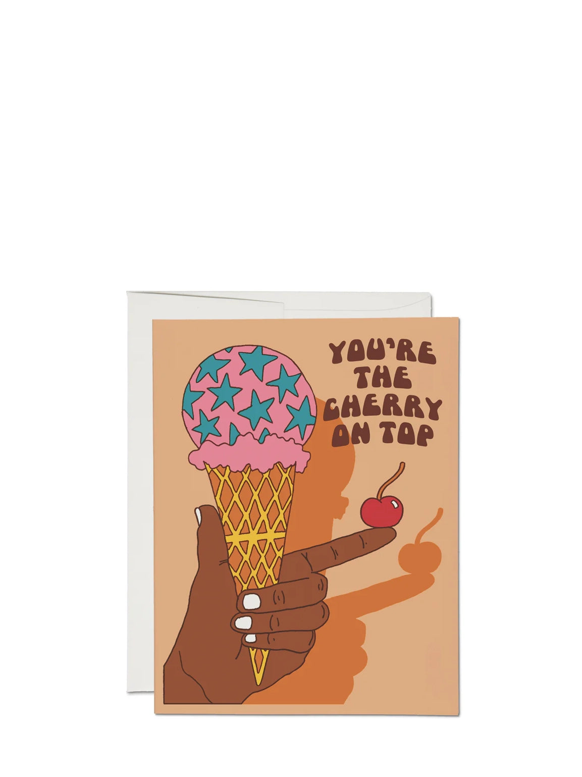 You’re the Cherry, friendship greeting card