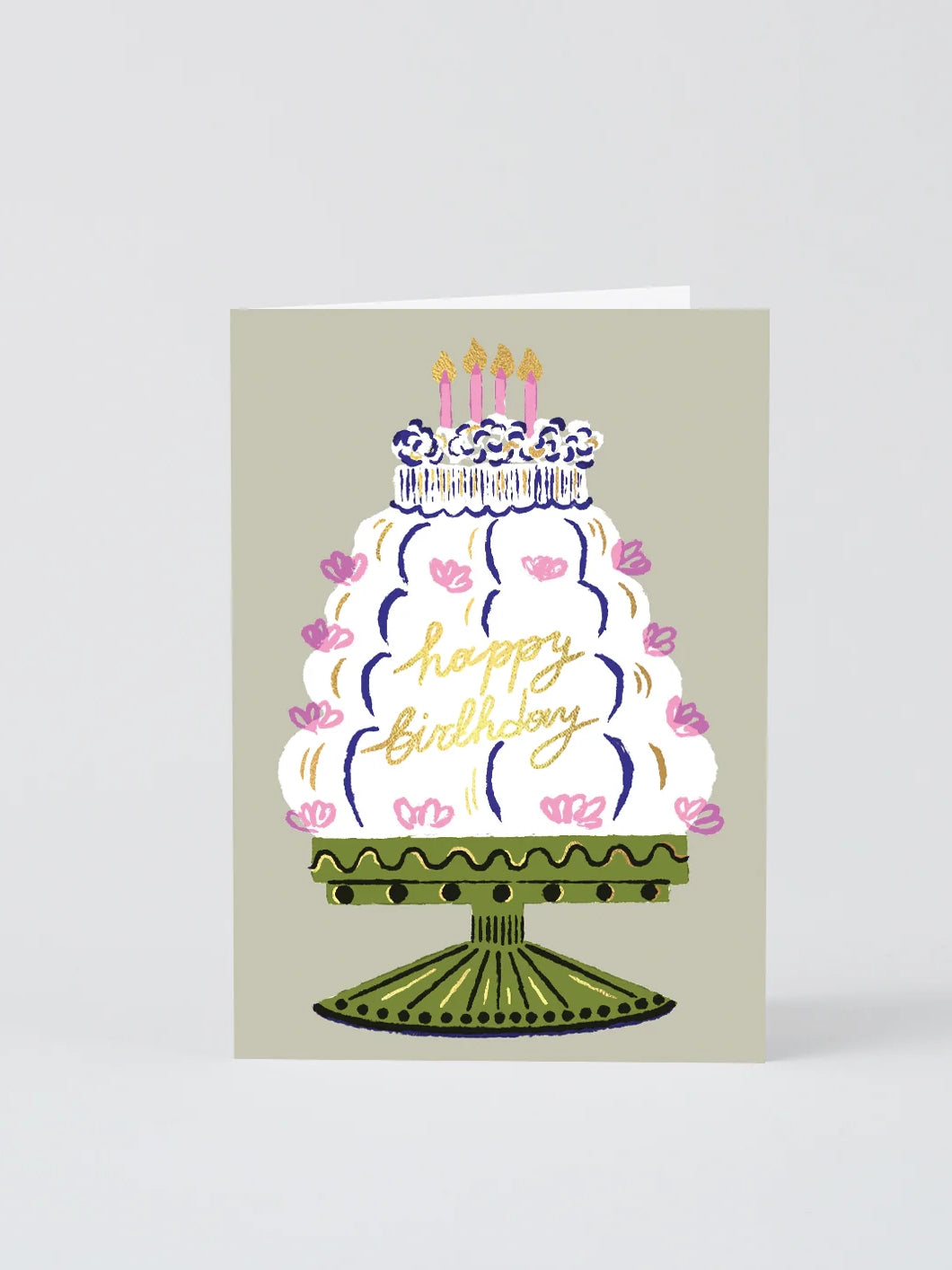 Happy Birthday Cake birthday card