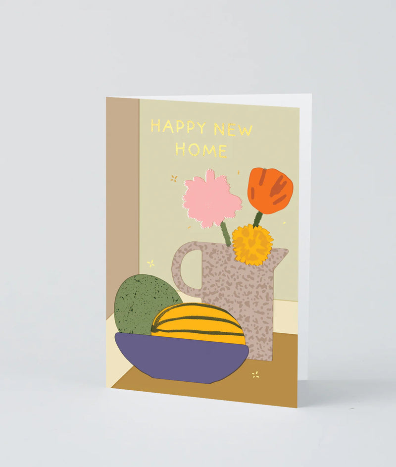 Happy new home, new home card