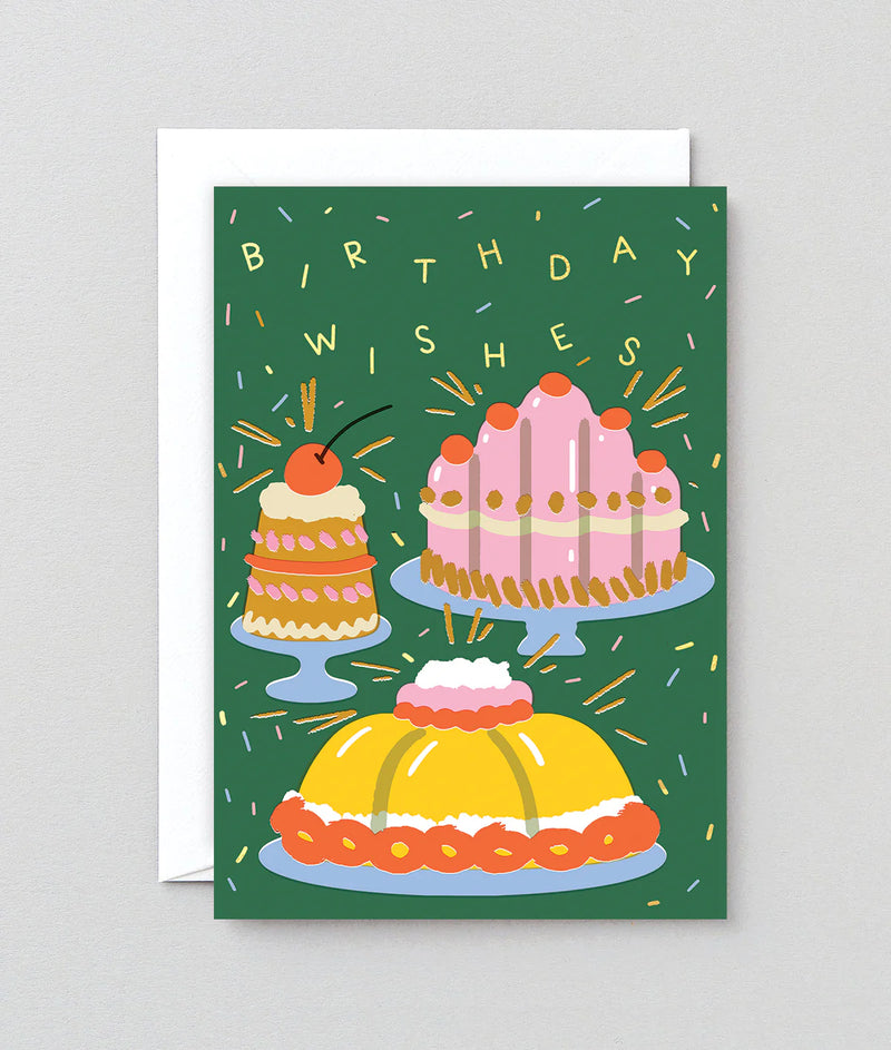 Birthday wishes cakes, birthday card