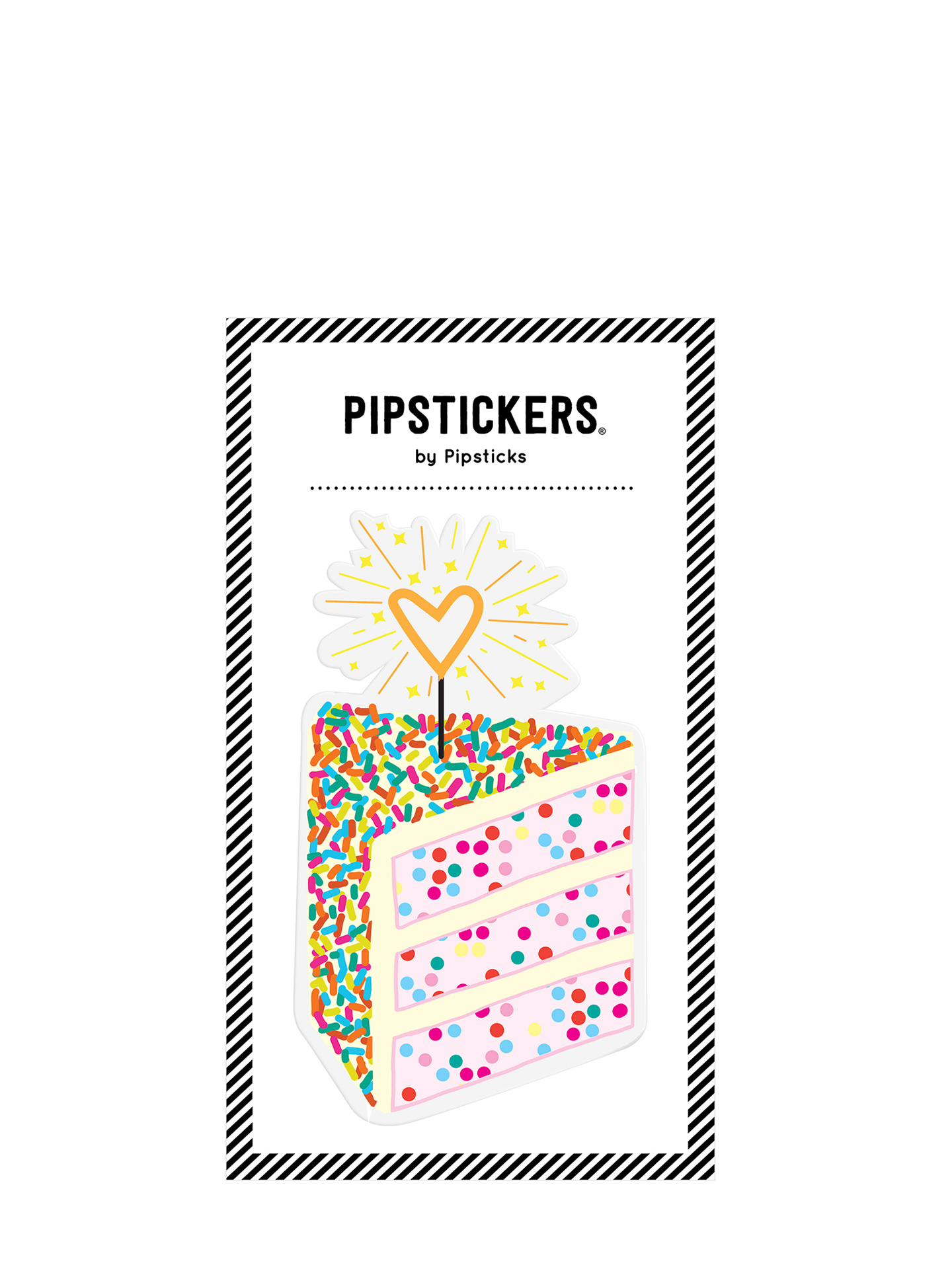 Cake Big Puffy Sticker