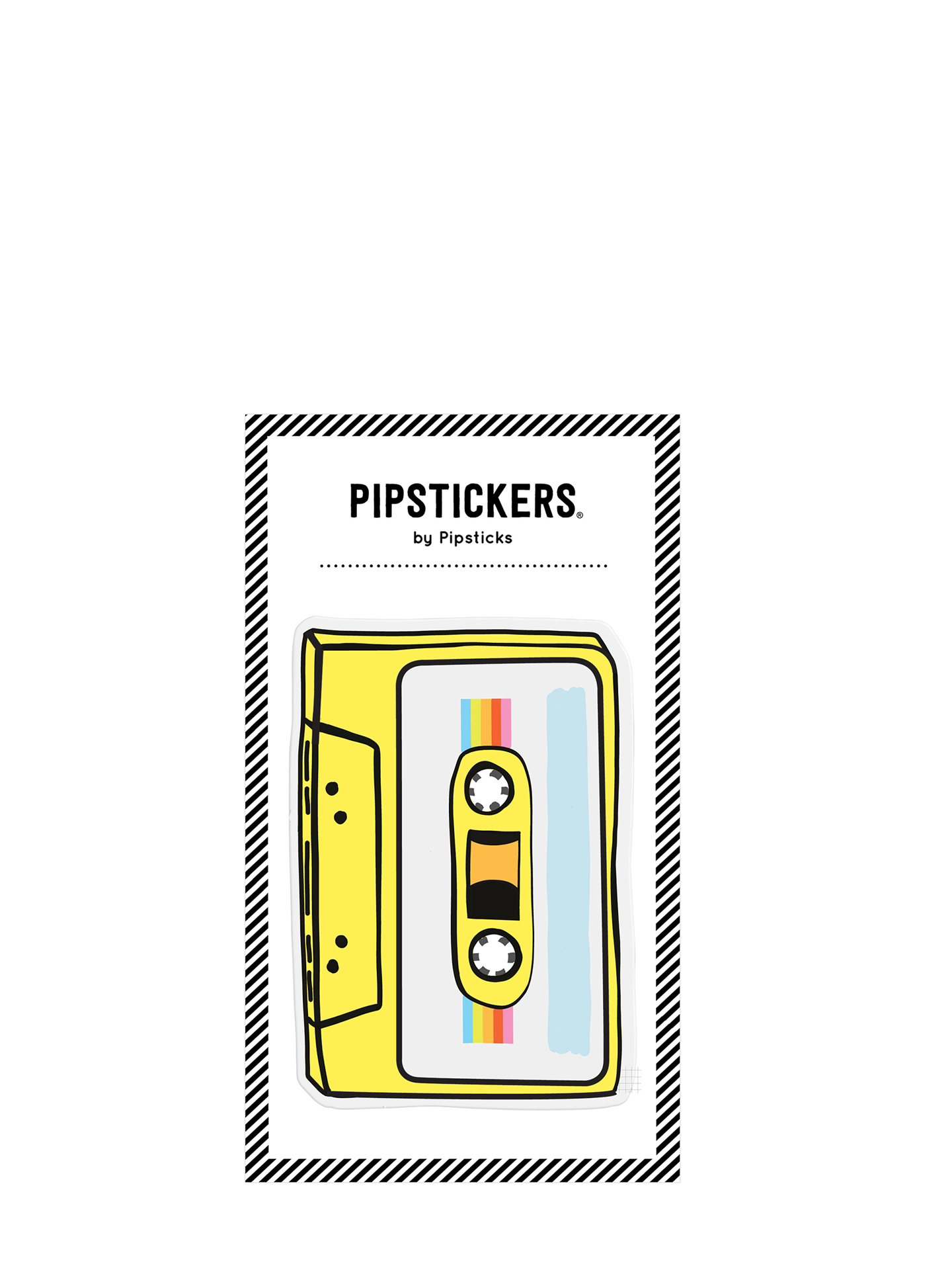 Cassette Big Puffy Sticker