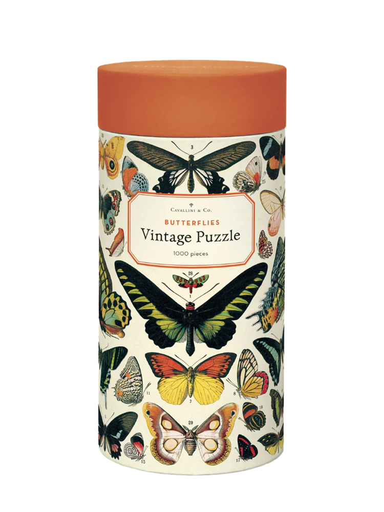 Vintage Puzzle, Butterflies (1000 pcs)