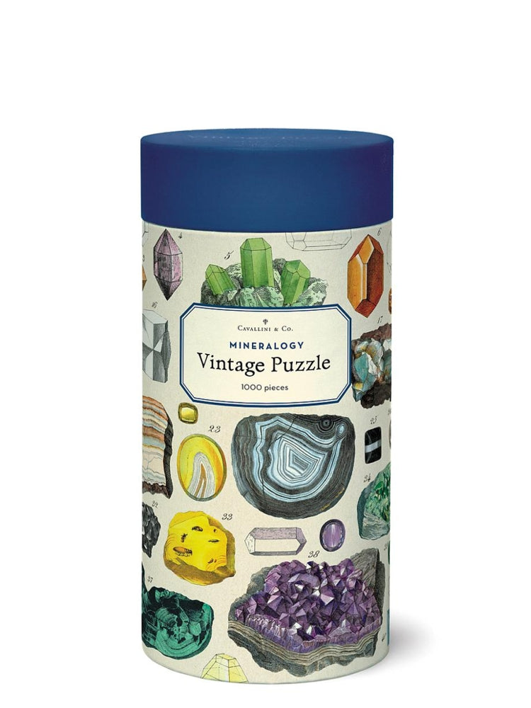 Mineralogy vintage puzzle (1000 pieces)