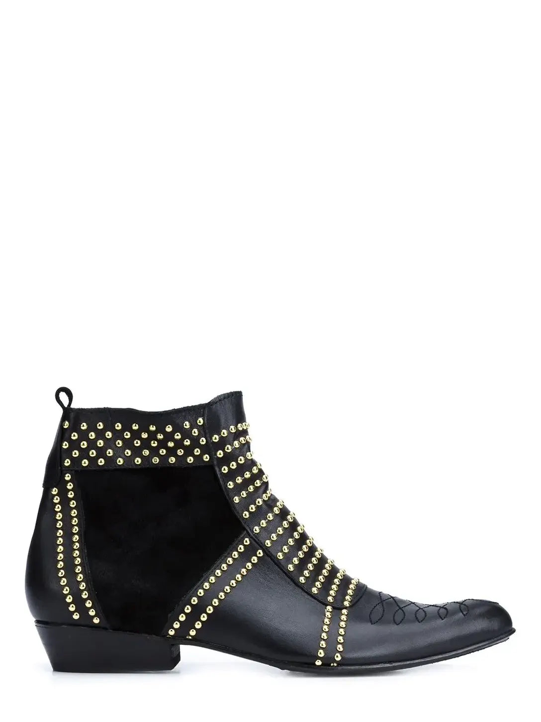 Charlie boots gold studs