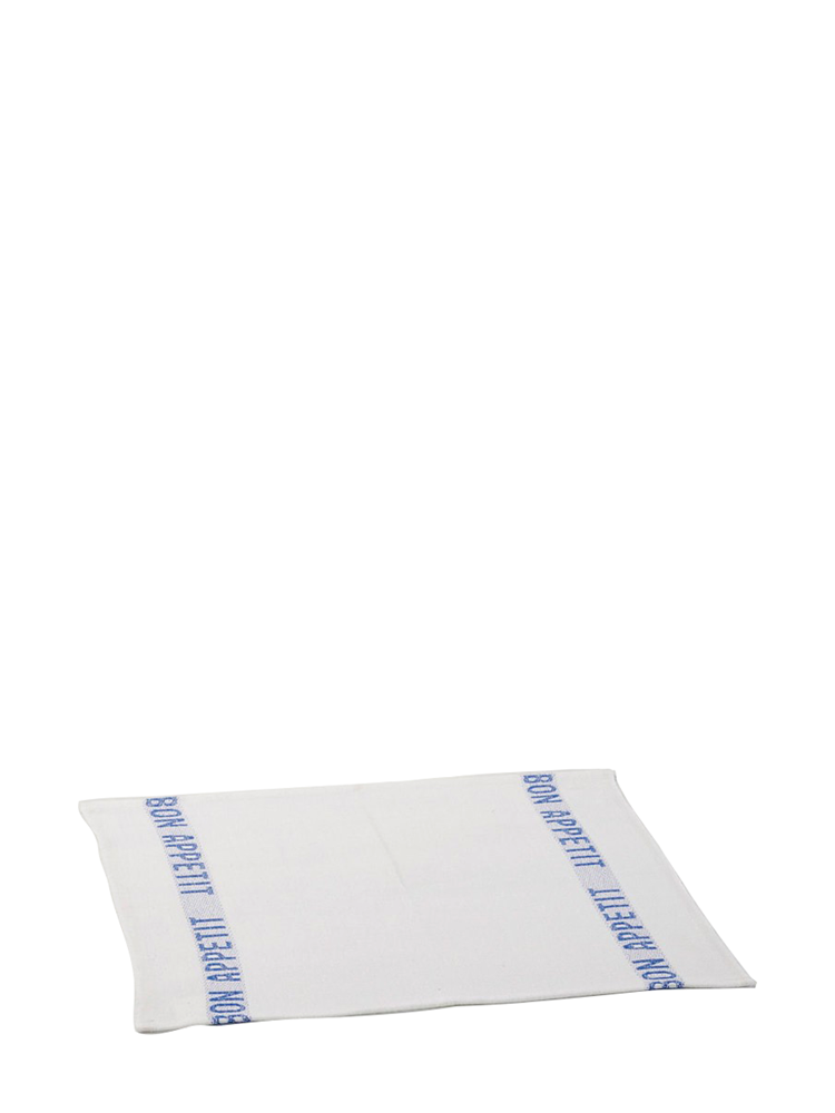 Placemat Bon Appetit, white & blue