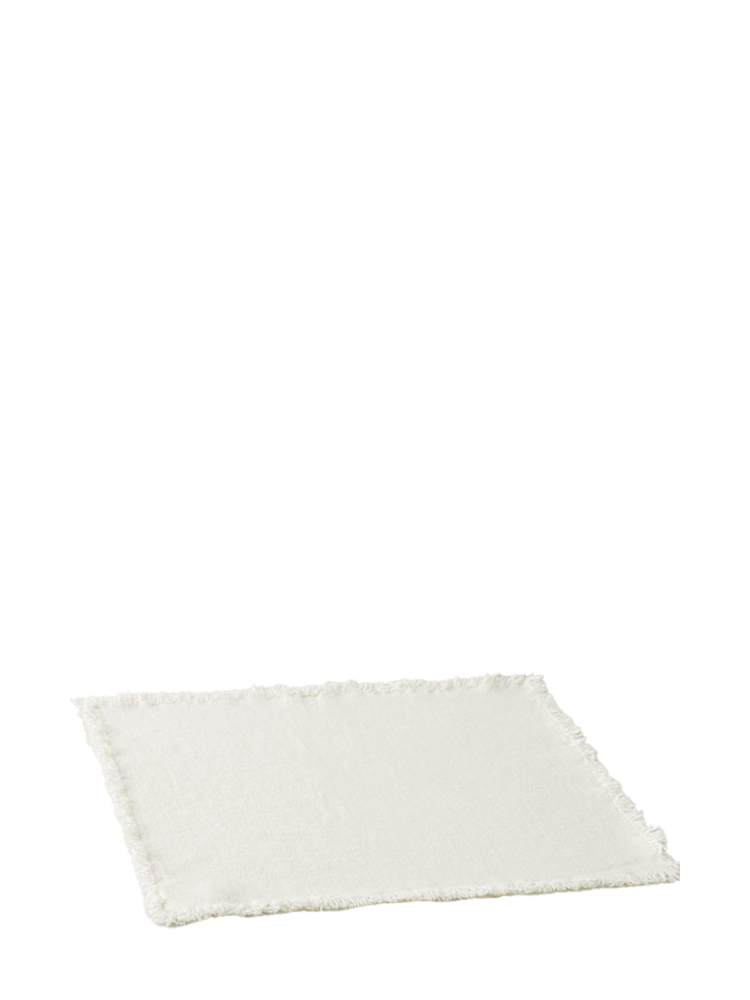 Linen Placemat Colorado, Blanc