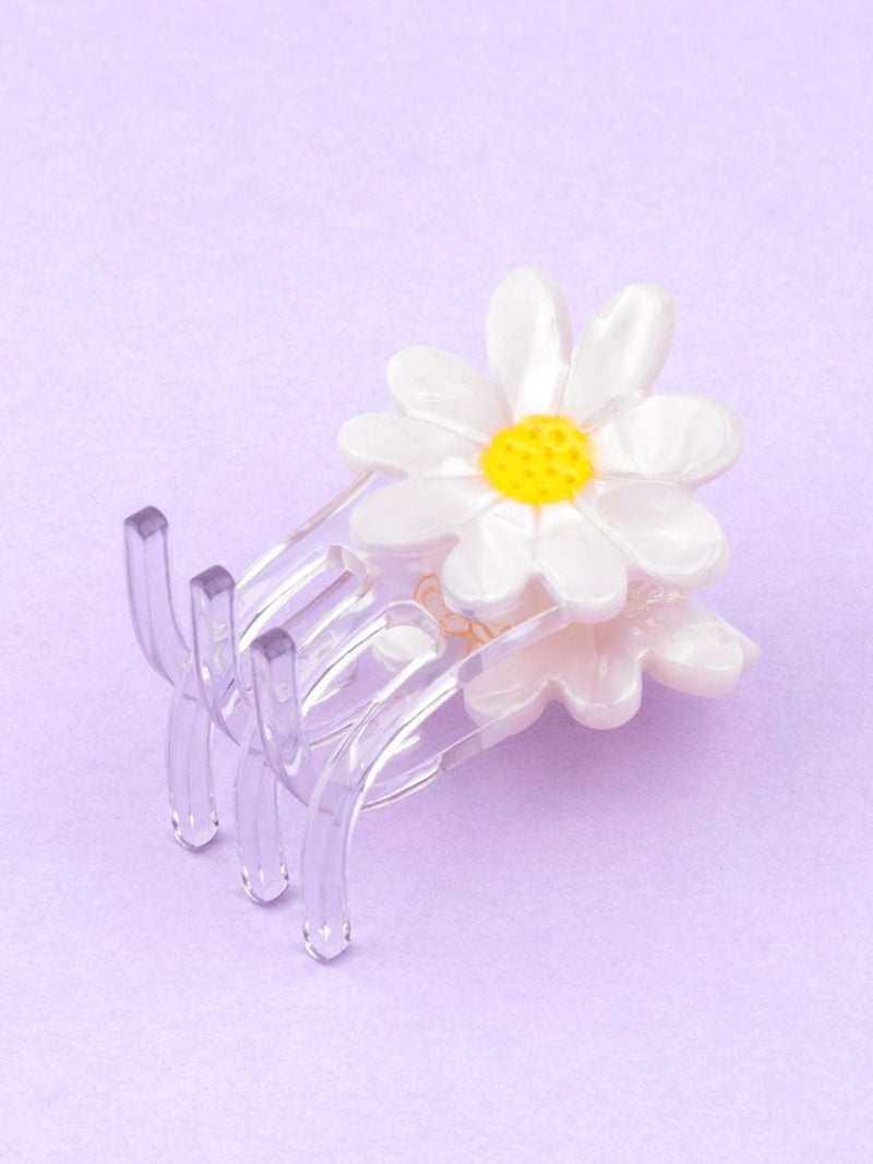 Mini daisy hair claw