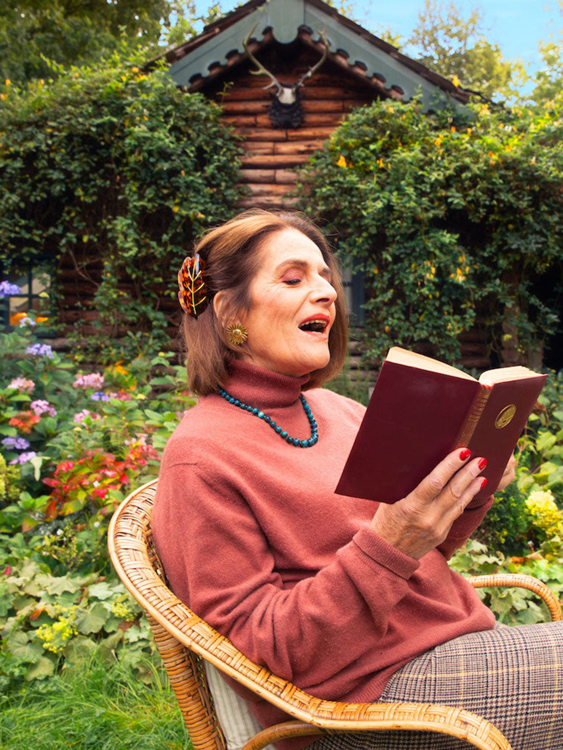 Autumn Leaf hair claw