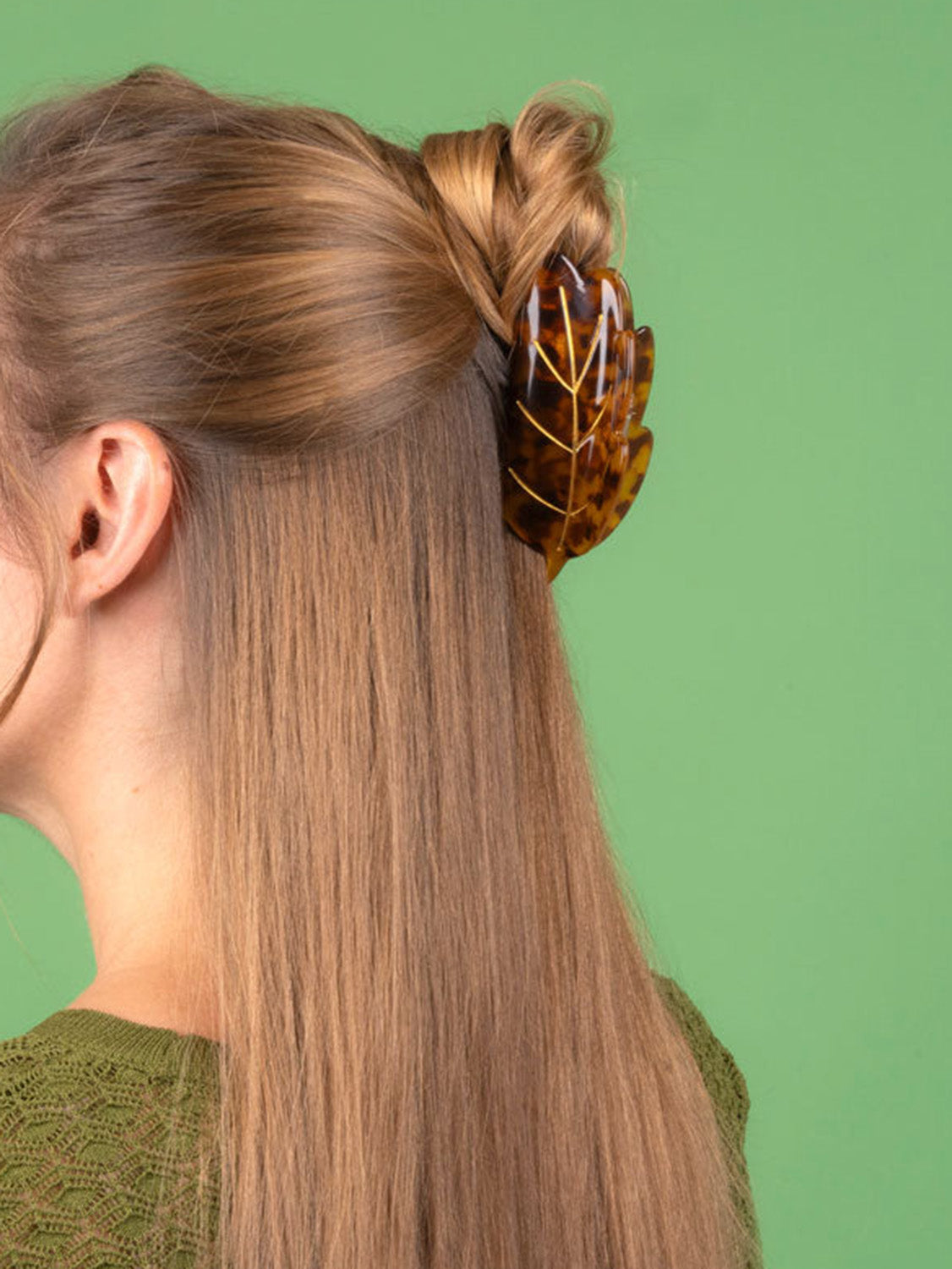 Autumn Leaf hair claw