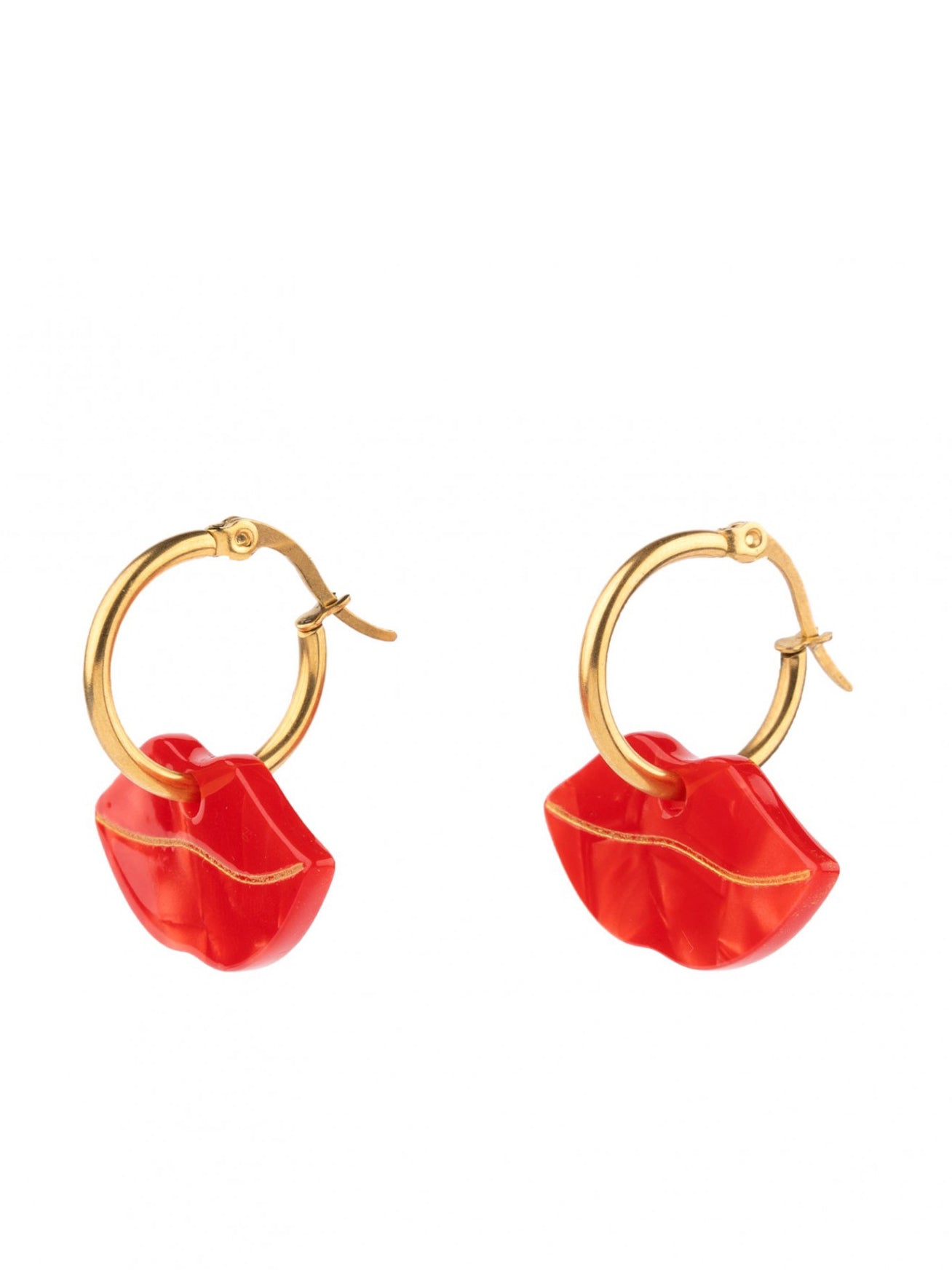 Lips earrings