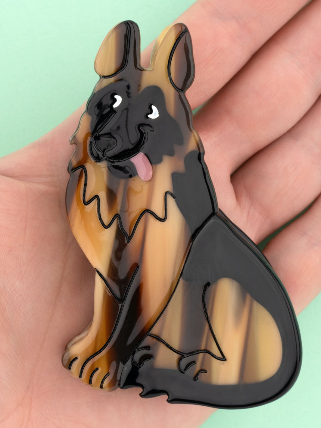 German Shepherd Hair claw