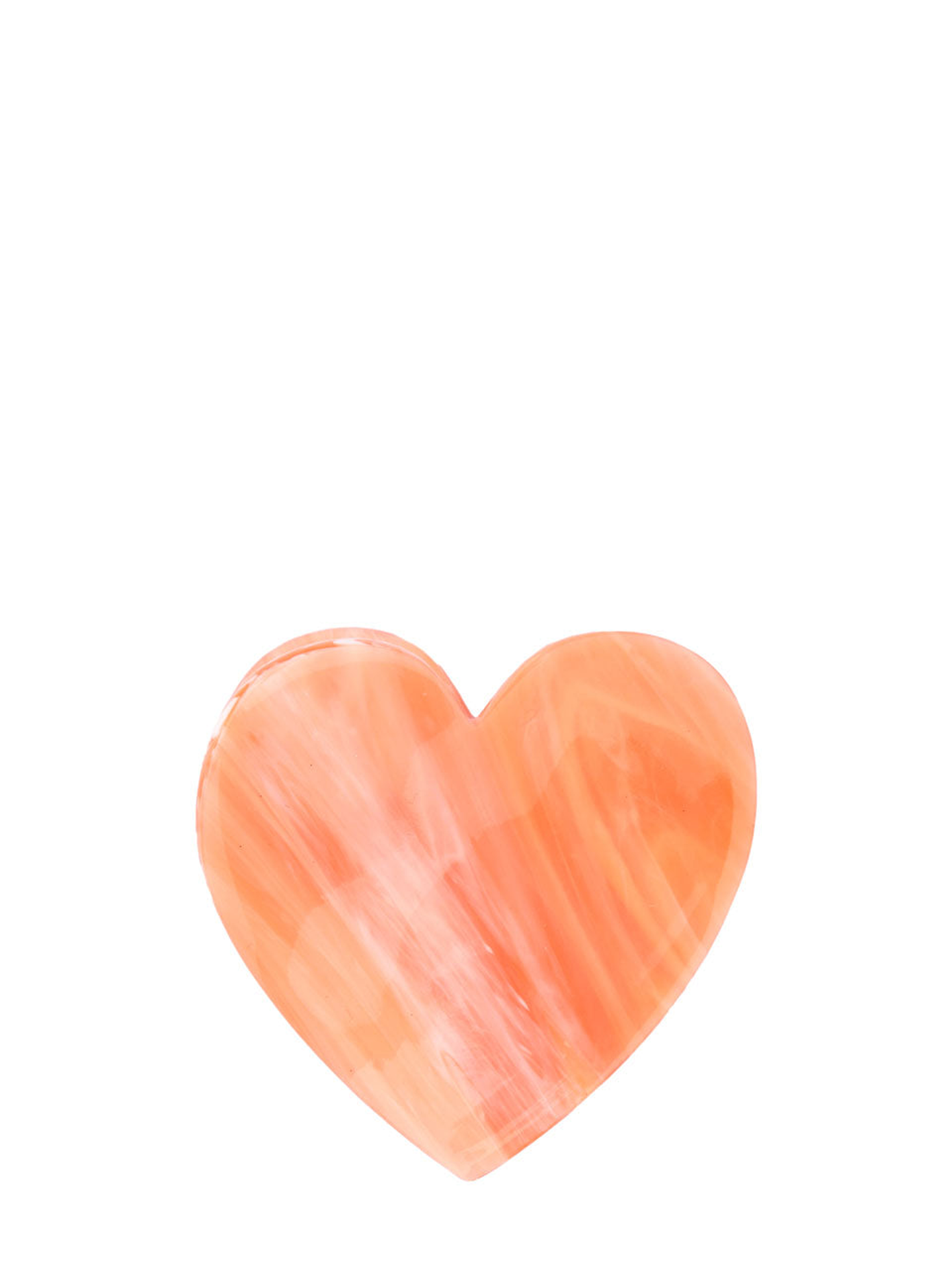 Pink Heart Hair Claw