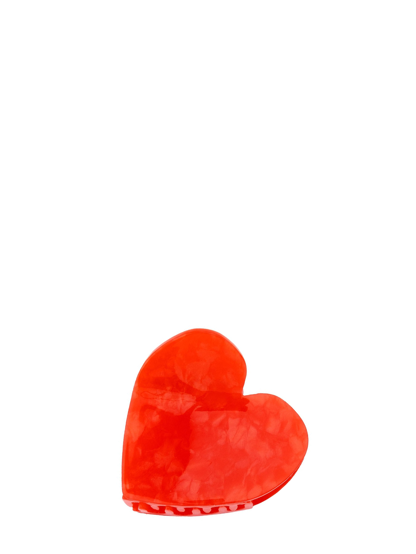 Heart hair claw