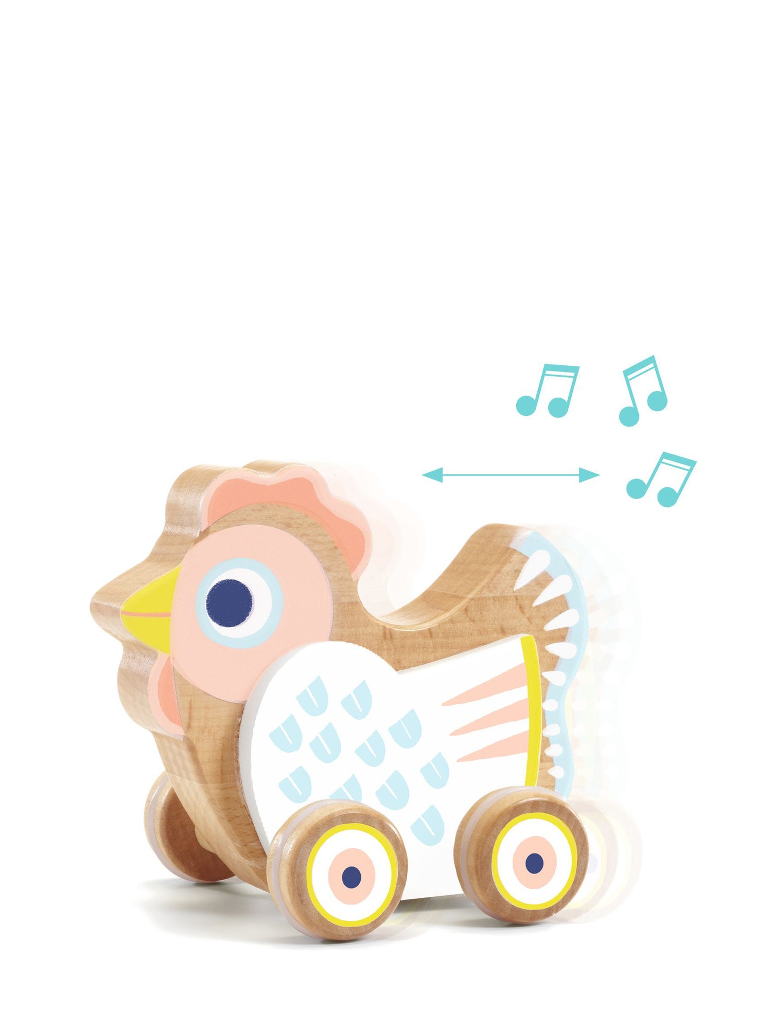 Baby Sing wooden chicken