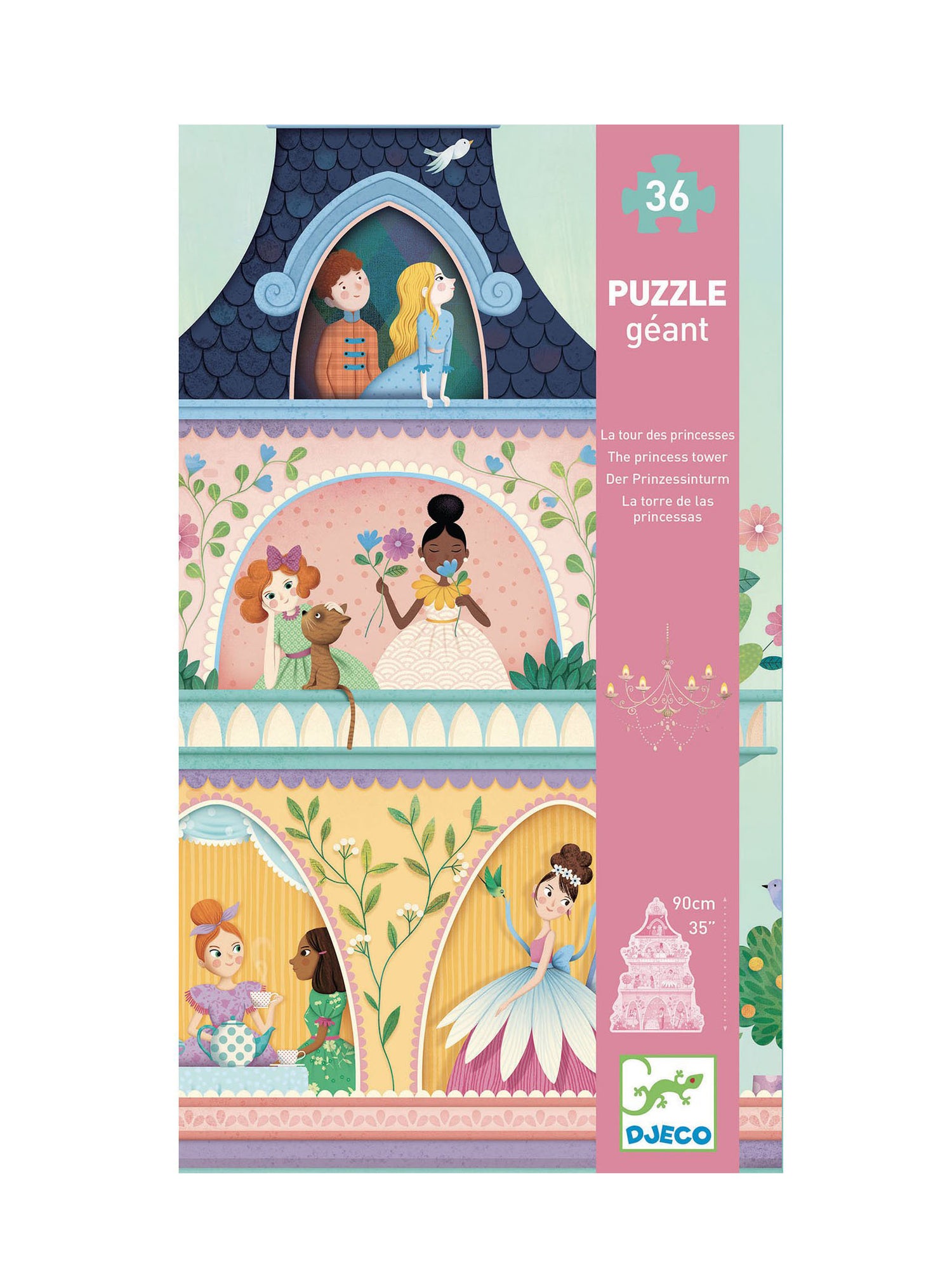 Princess tower puzzle (36 pcs)