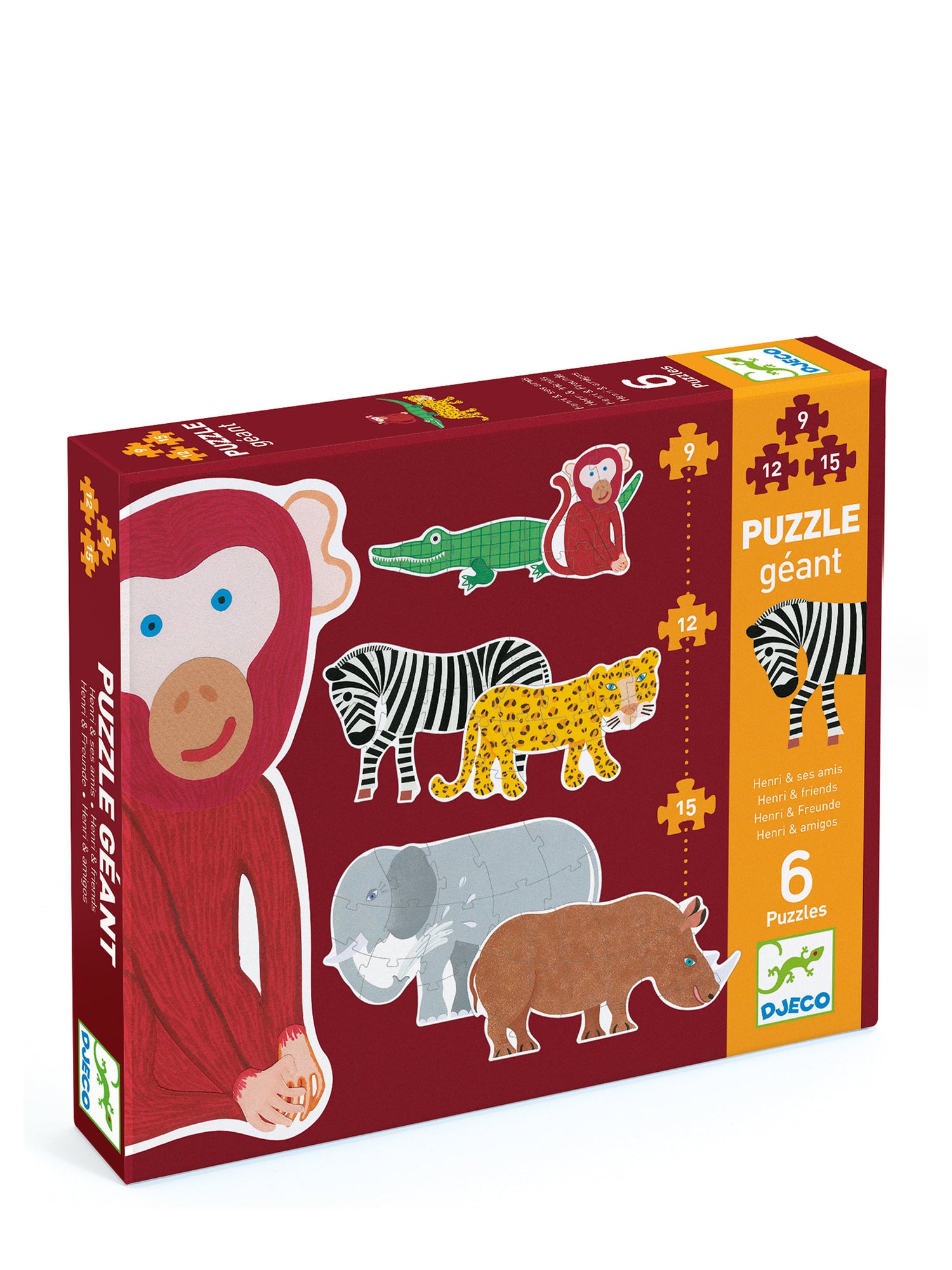 Henri & friends puzzles (6 pcs)