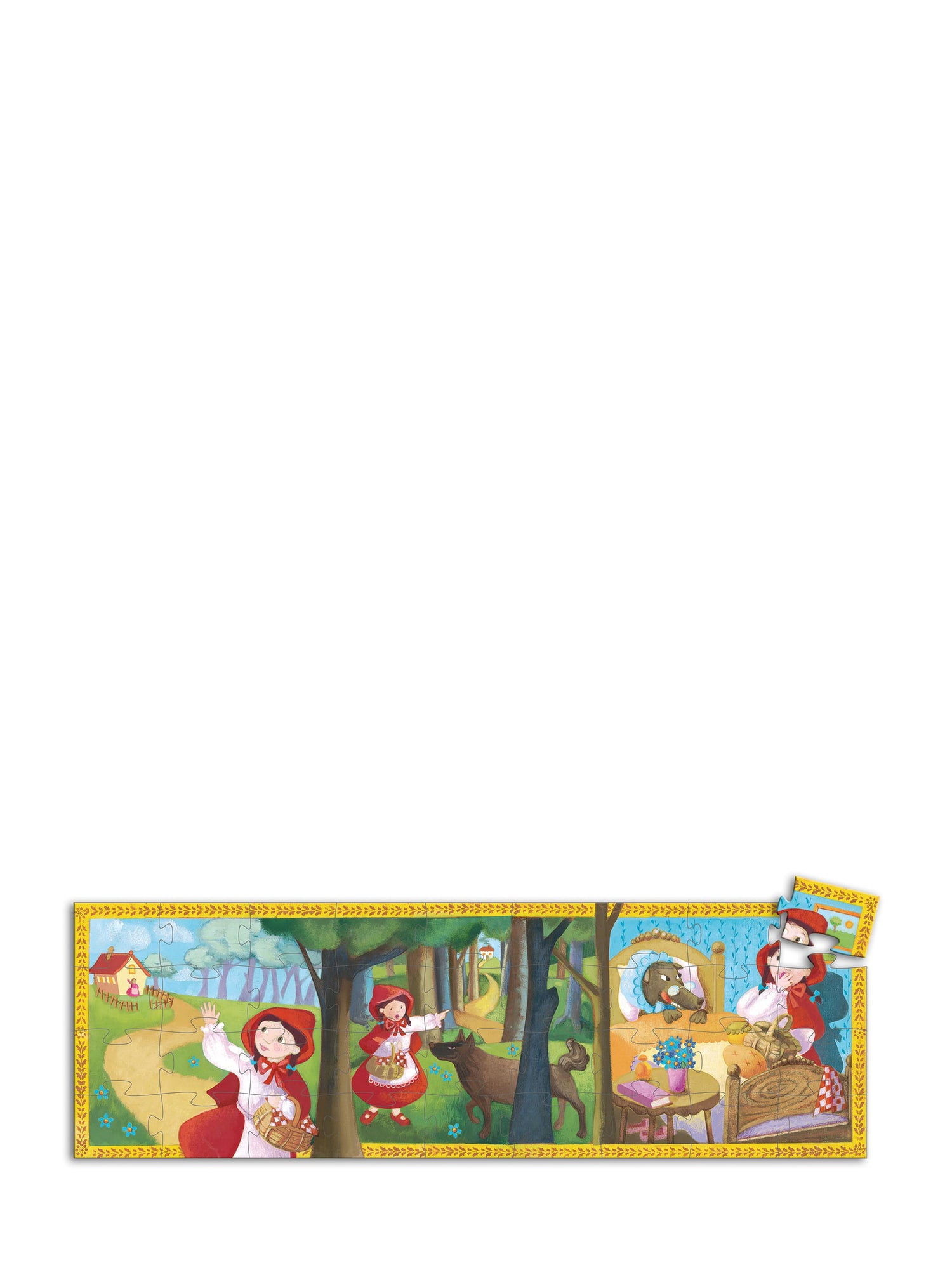 Little Red Riding Hood puzzle, 36 pieces