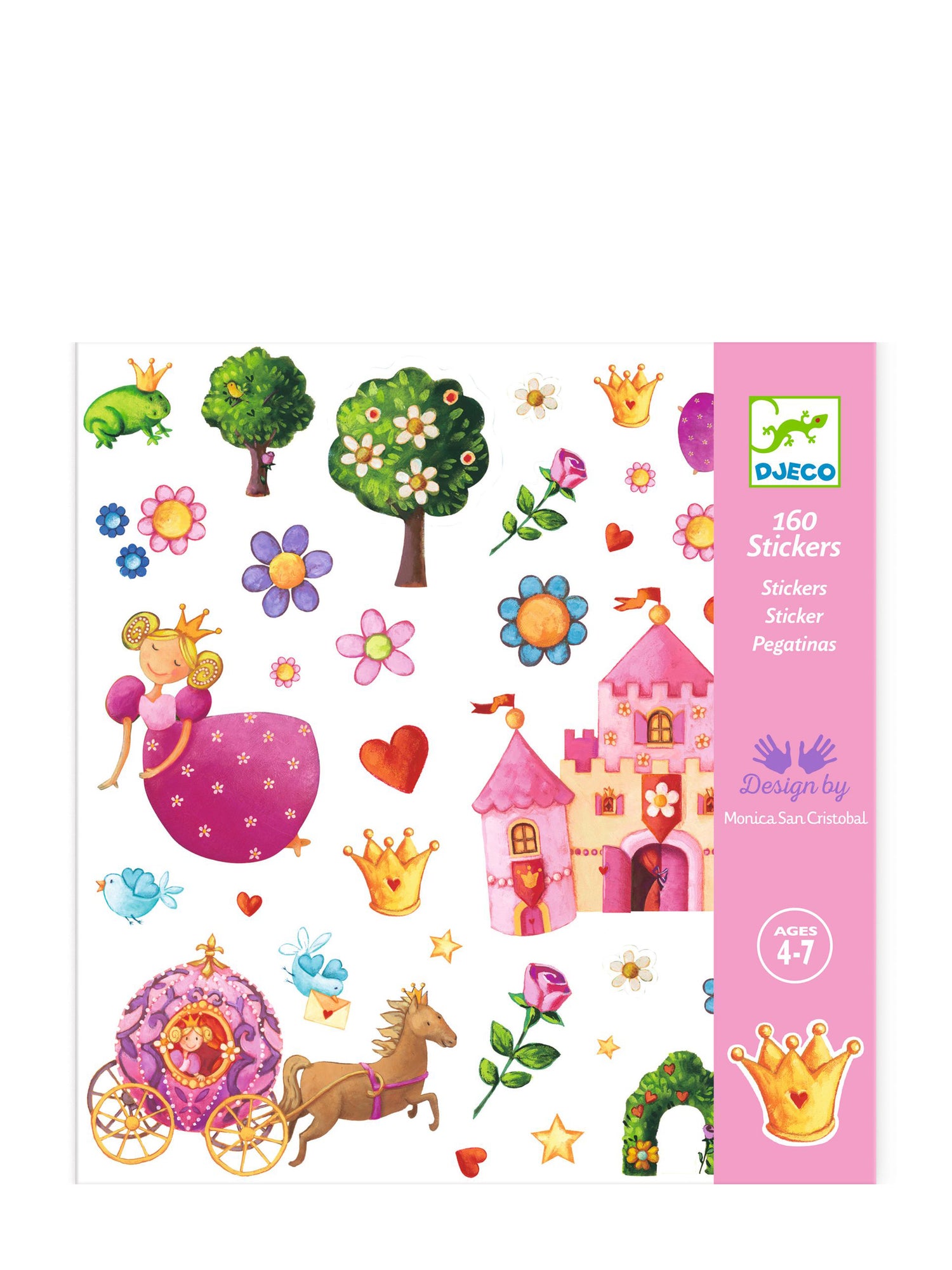 Princess Marguerite, 160 stickers