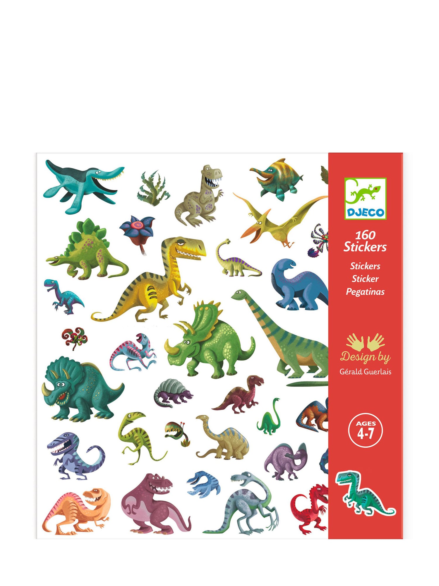 Dinosaurs, 160 stickers