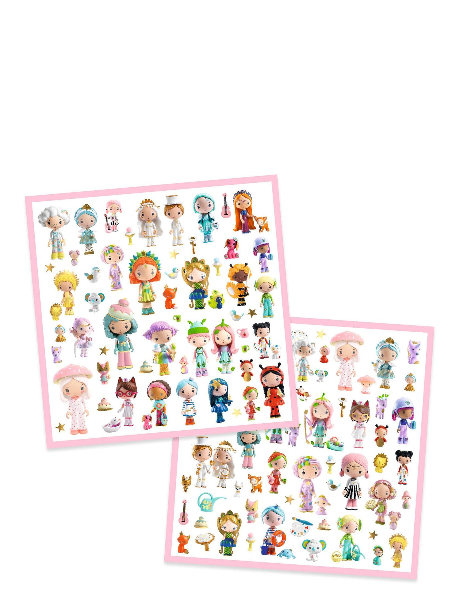 The little world of Tinyly, stickers