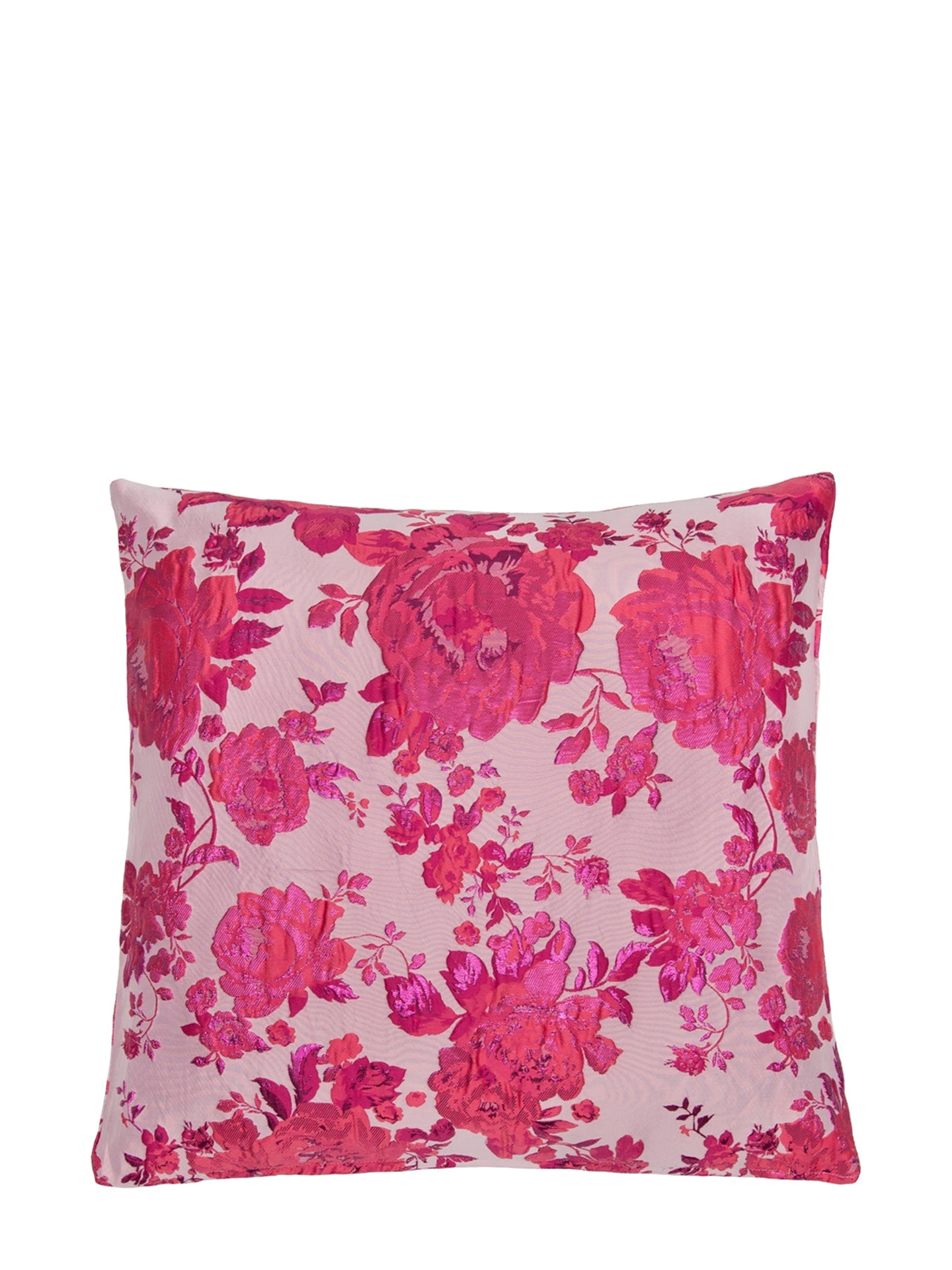 Hot pinks floral cushion