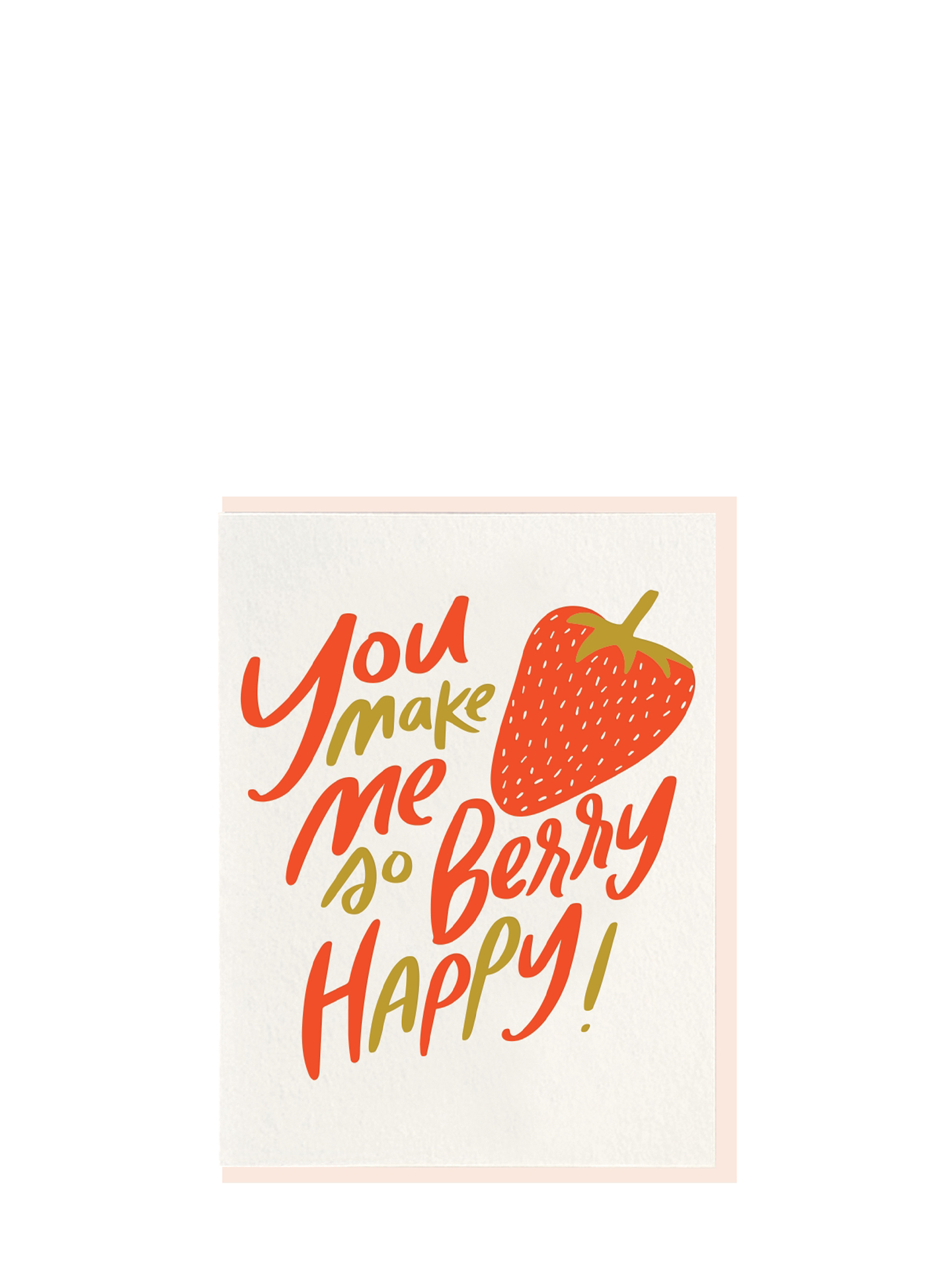 Berry Happy Friendship card