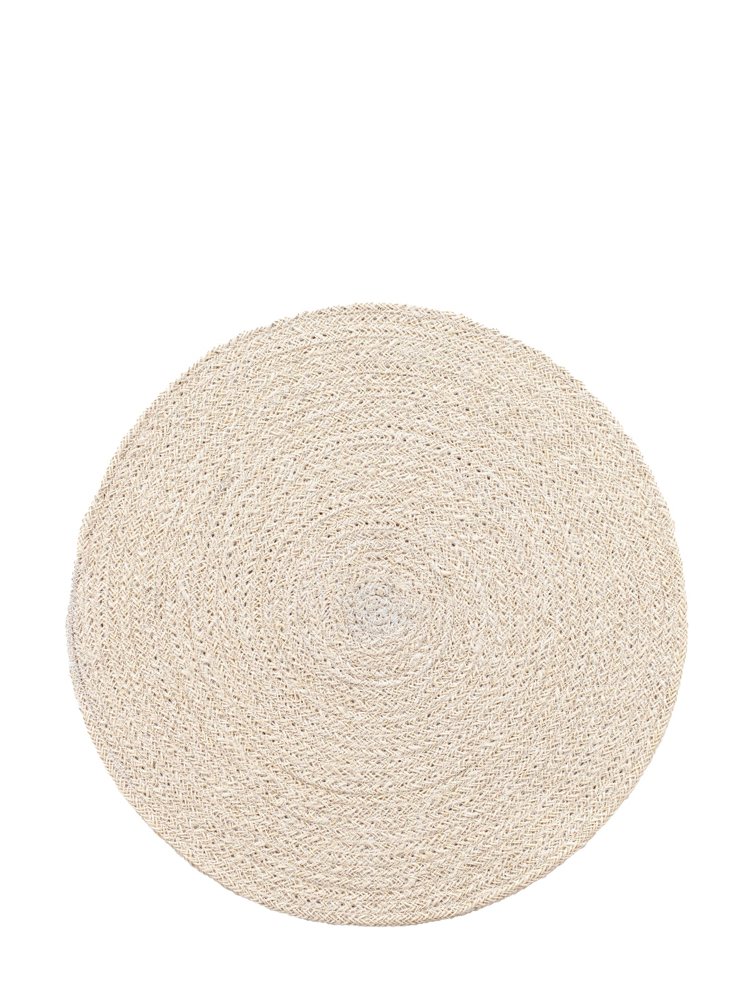 Round placemat Ella, pure white