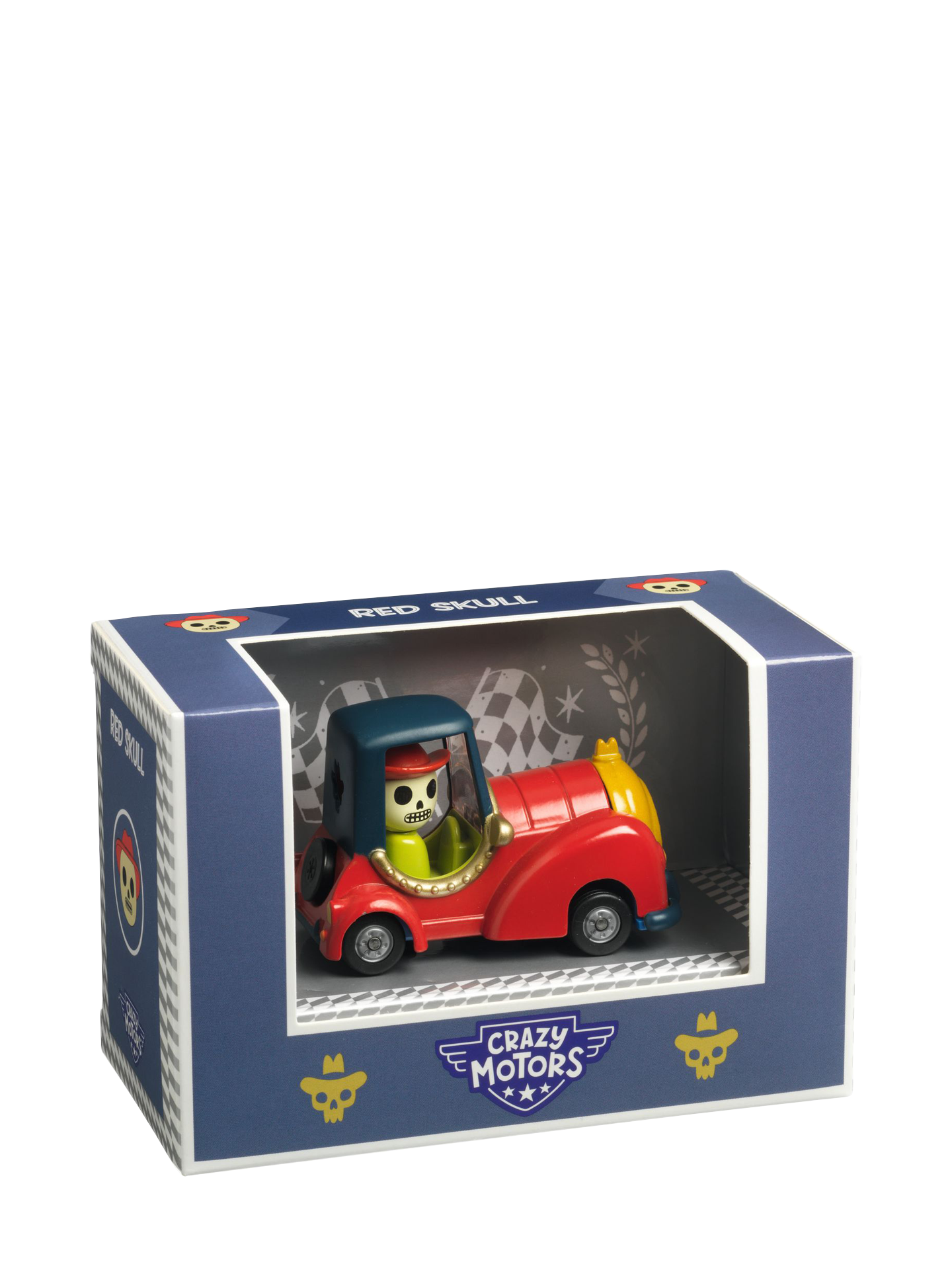 Red Skull Race Car (Crazy motors collection)