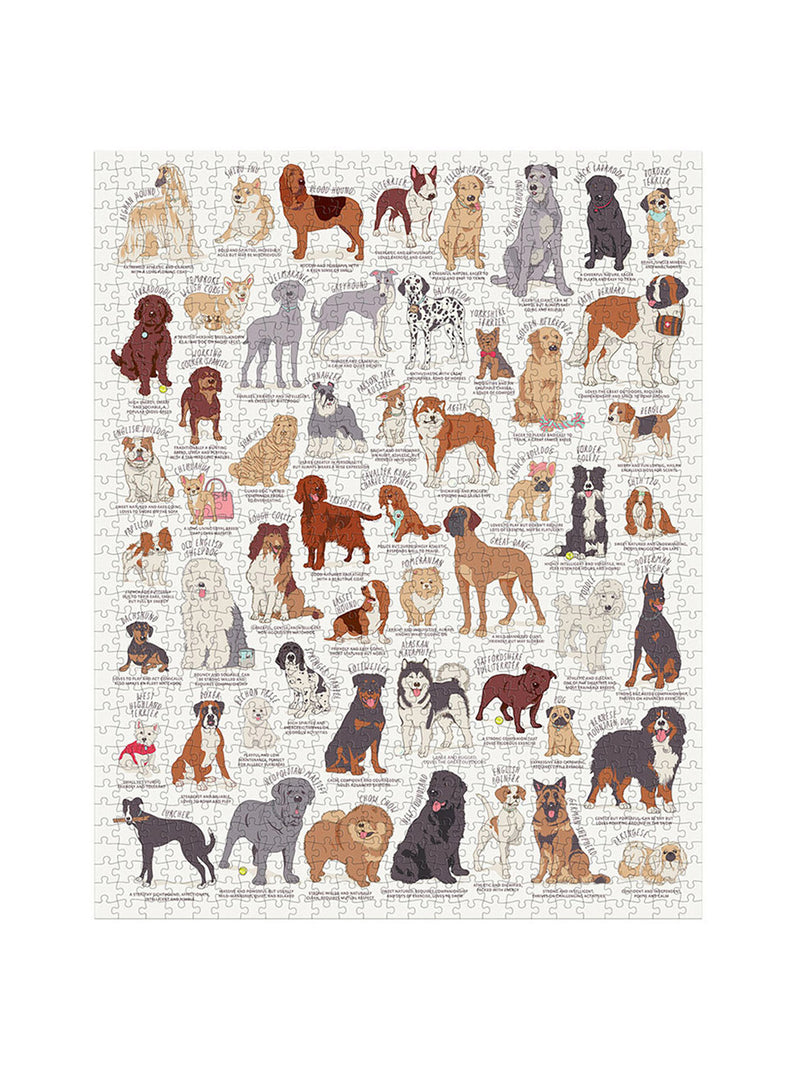 Dog lover's puzzle, 1000 pieces
