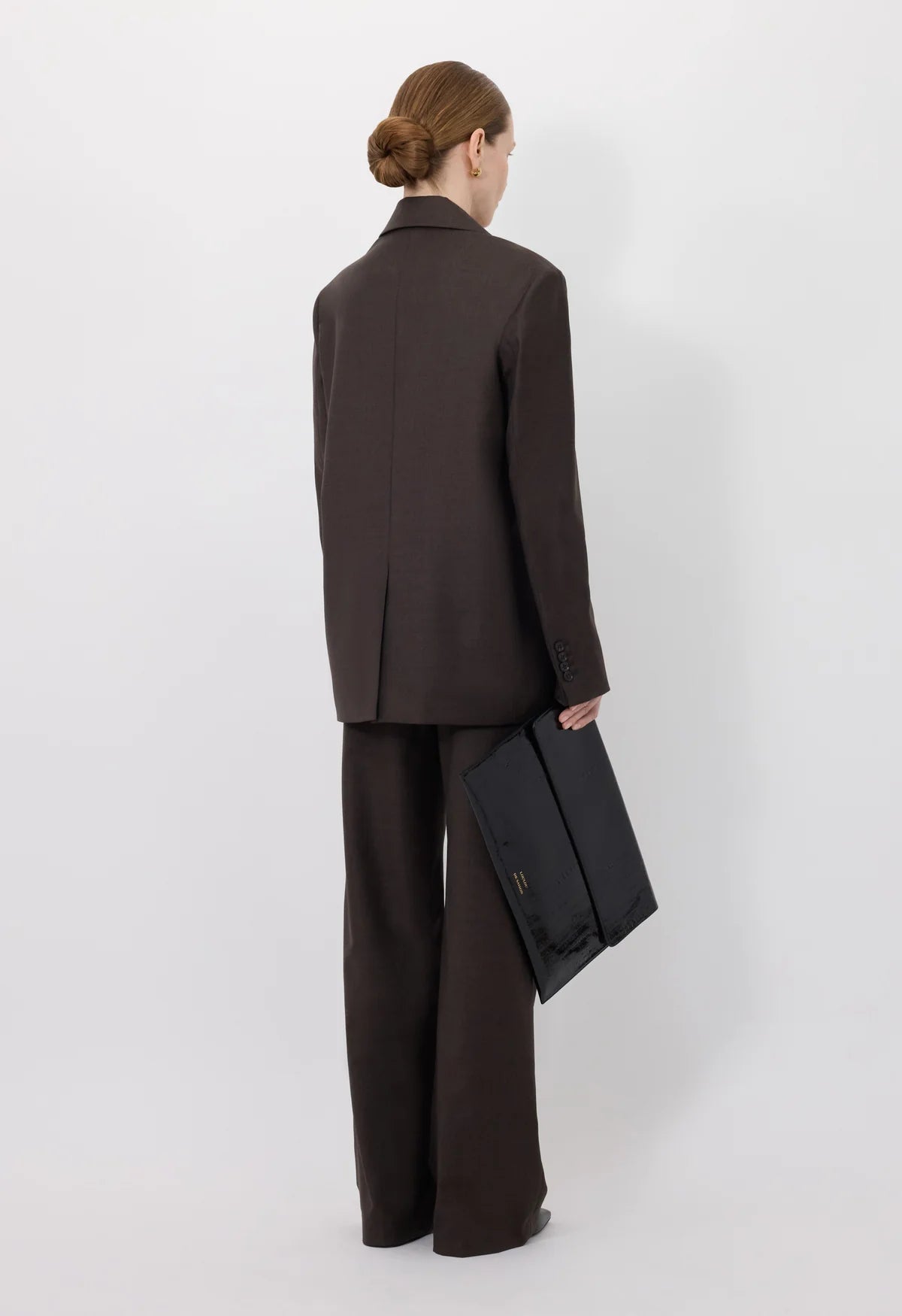 Donau tailored jacket, Brown