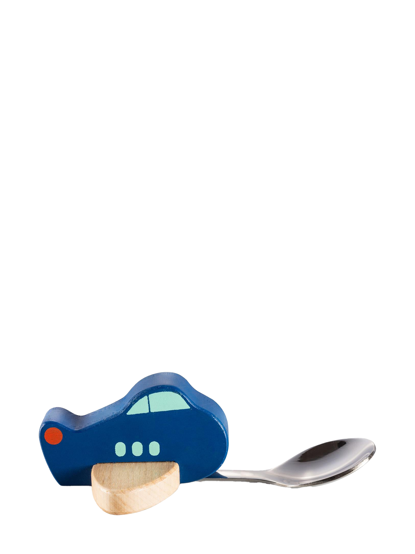 Kids aeroplane spoon Knatter dark blue