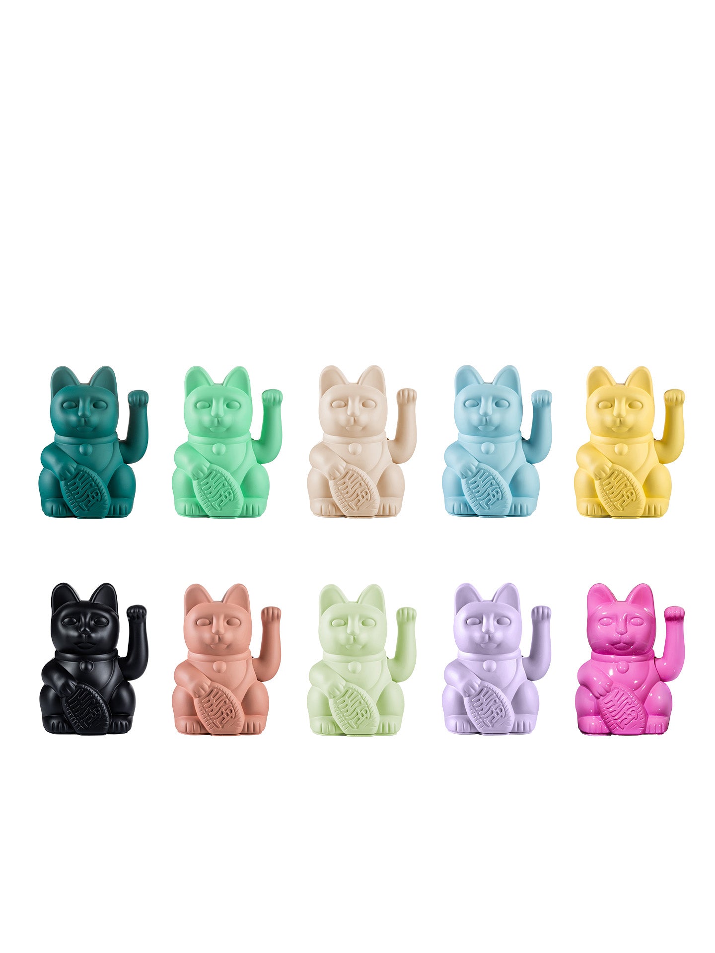 Waving Lucky Cat, Lilac (optimism)