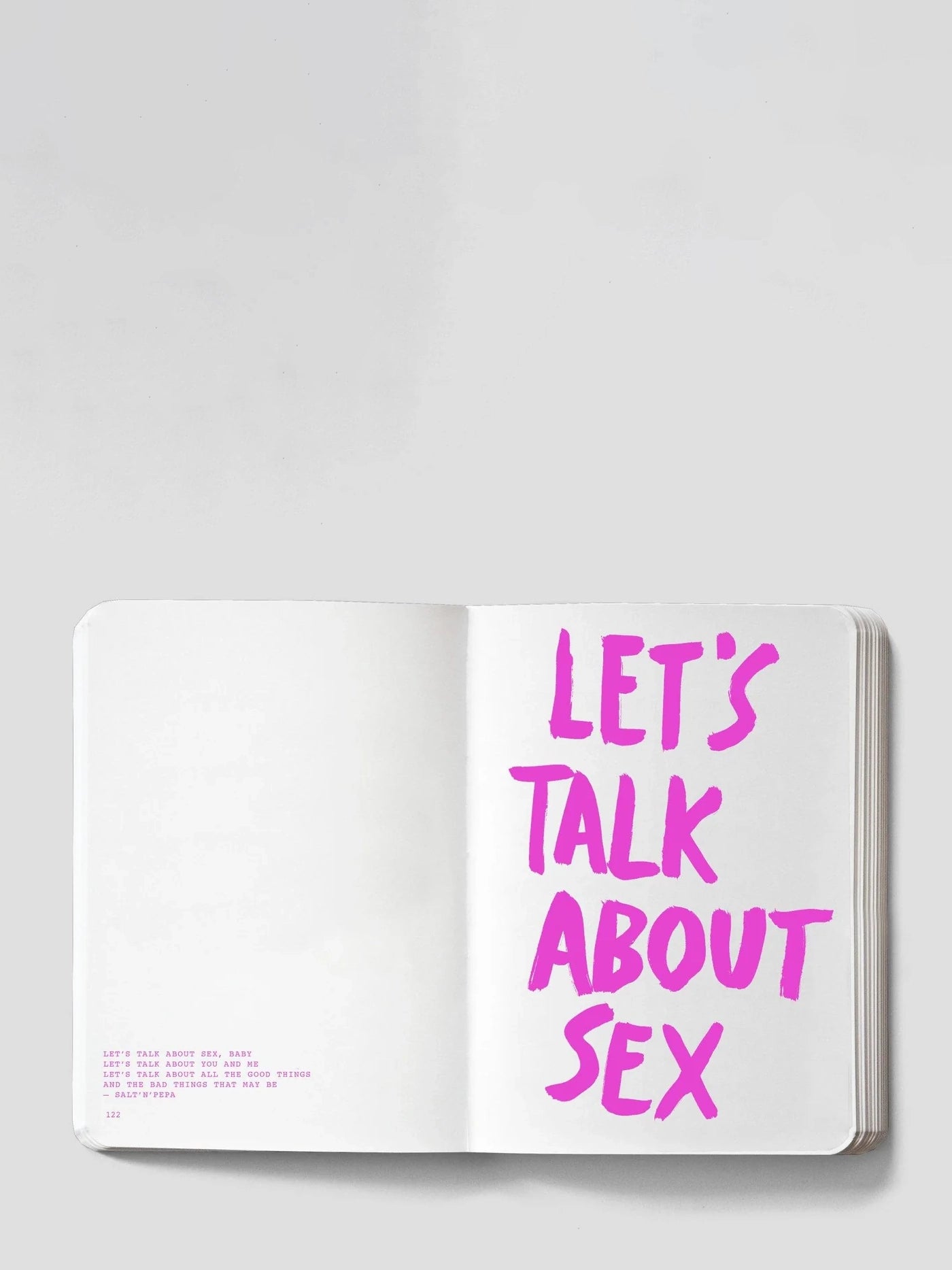 Don't talk just kiss — Pop music wisdom, love edition