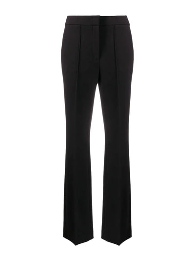 Bootcut trousers in Punto Milano, black