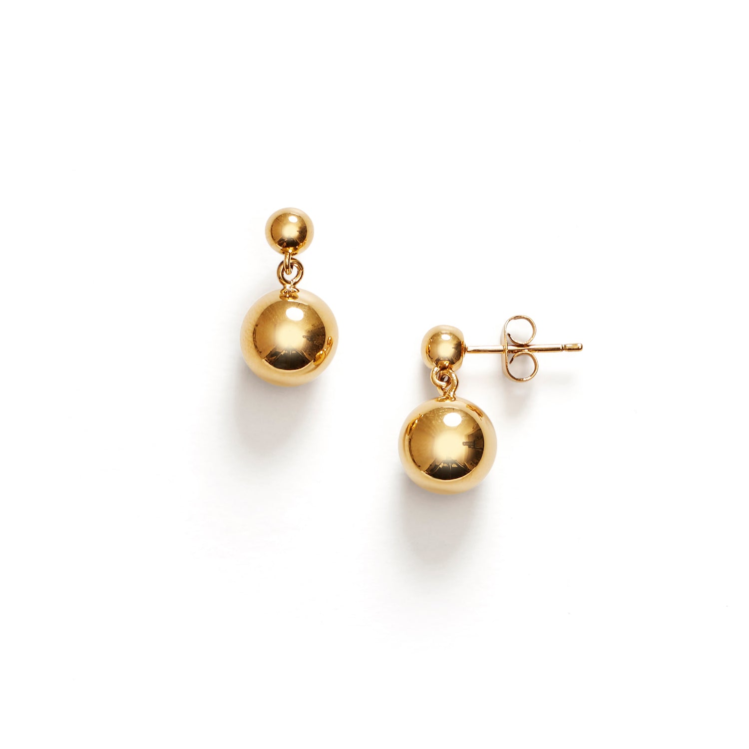 ANNI LU: Drop of Gold Earring, Gold