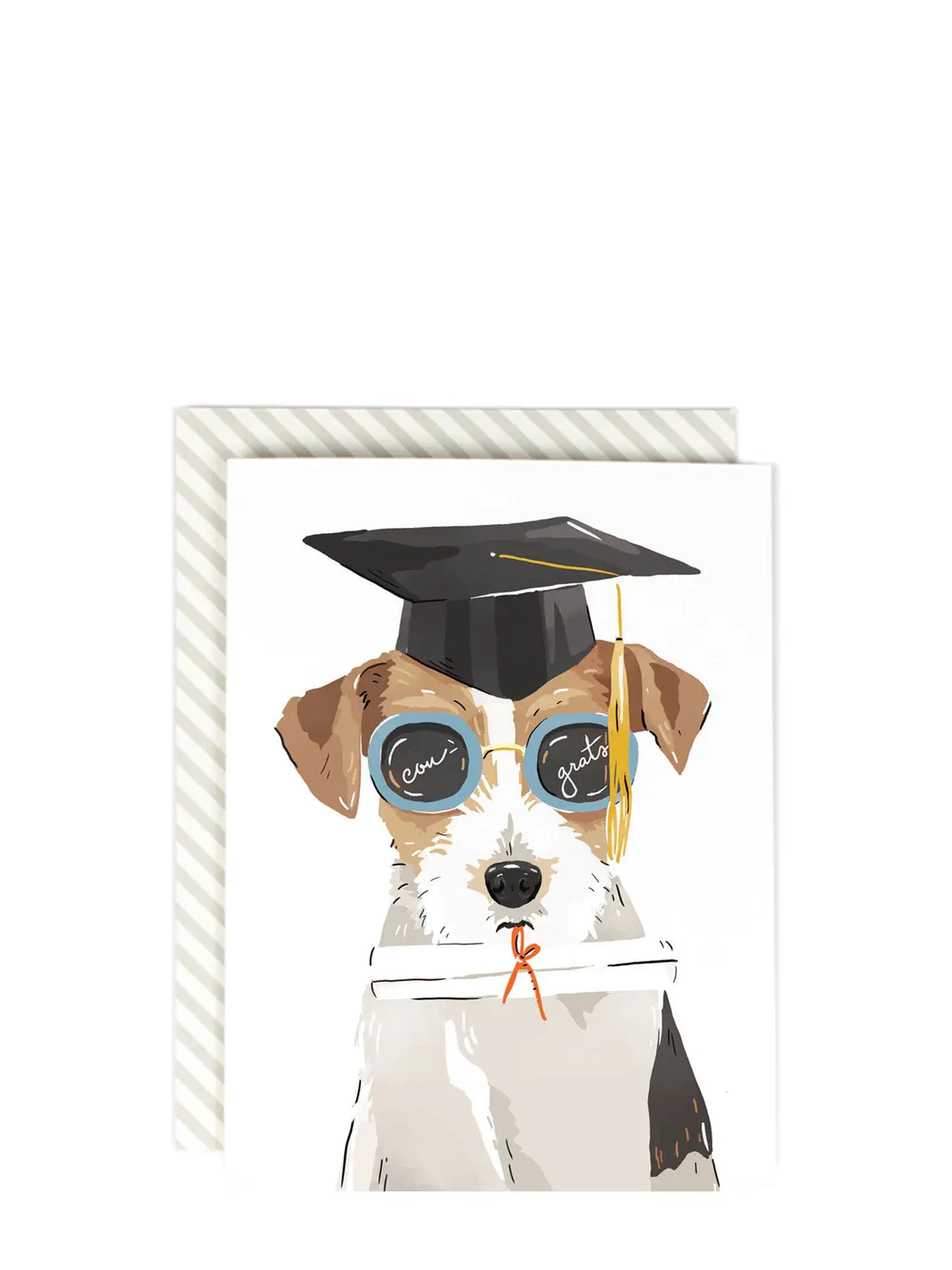 Bright Future Grad Dog, graduation card