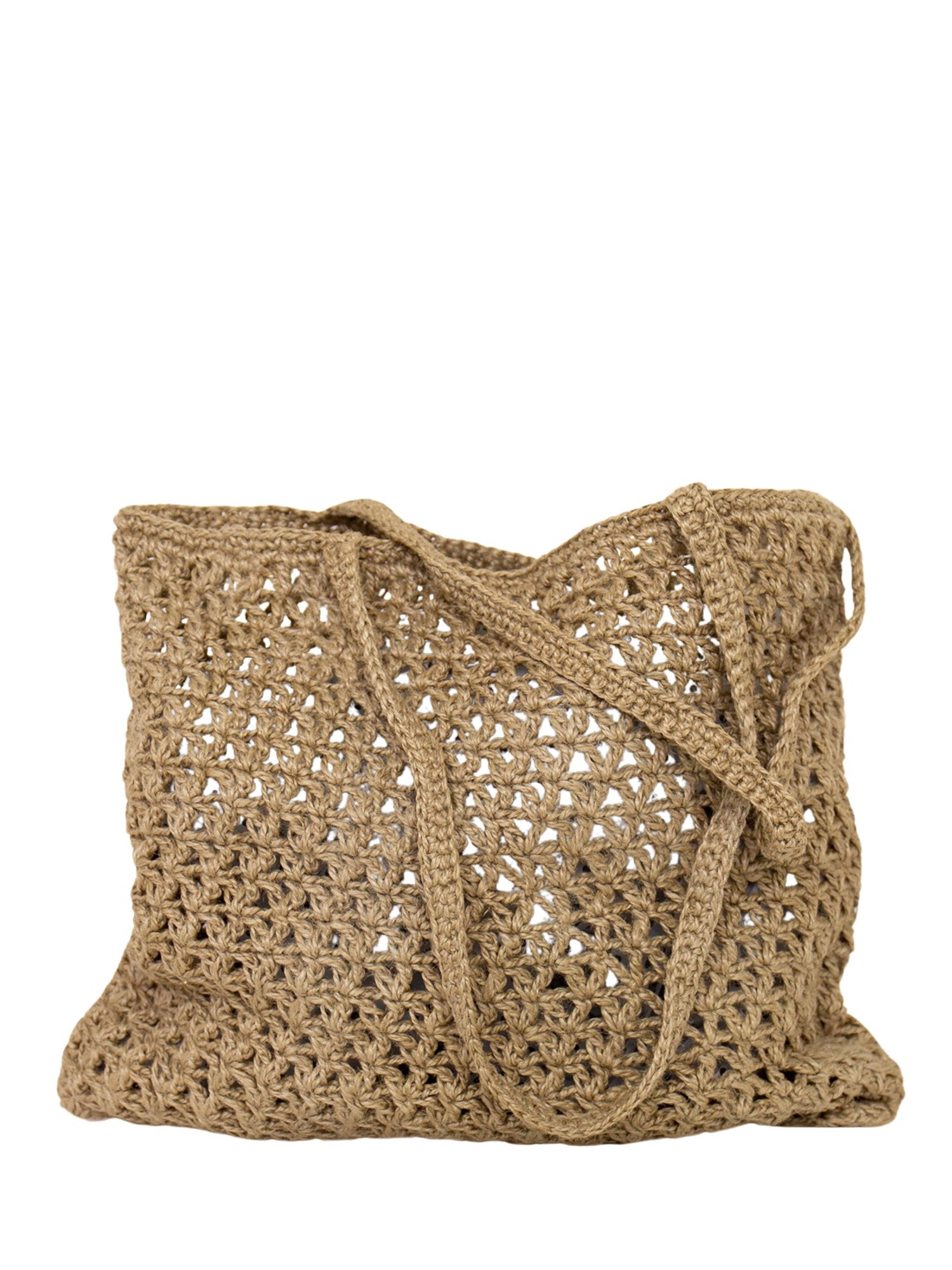 Elisabeth crocheted jute bag