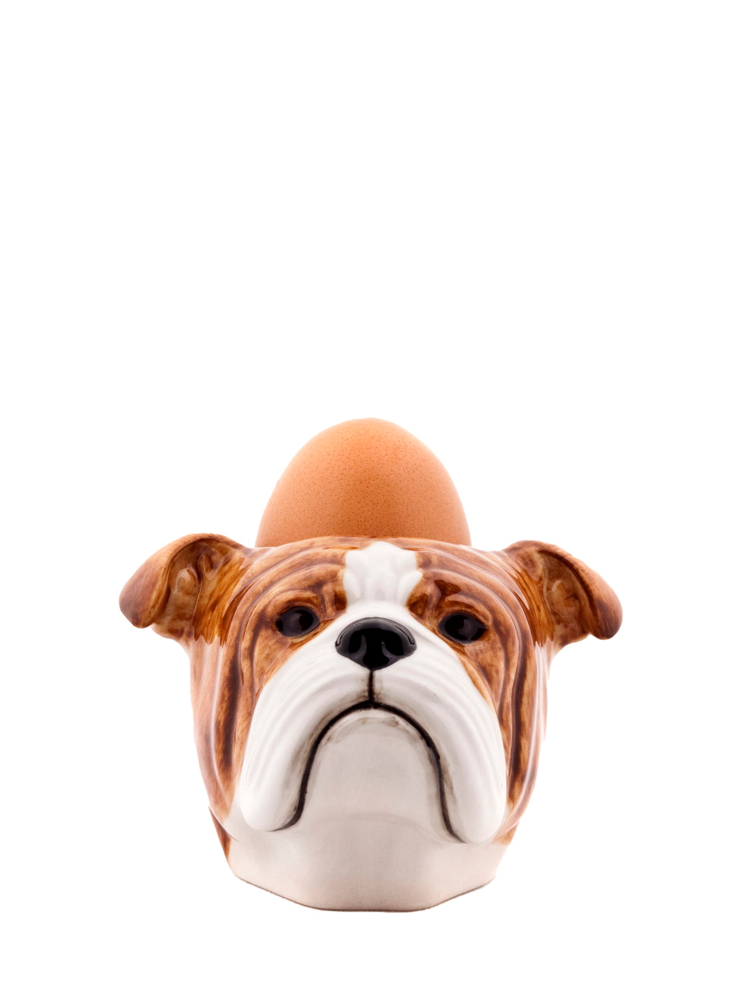 English bulldog Face Egg Cup