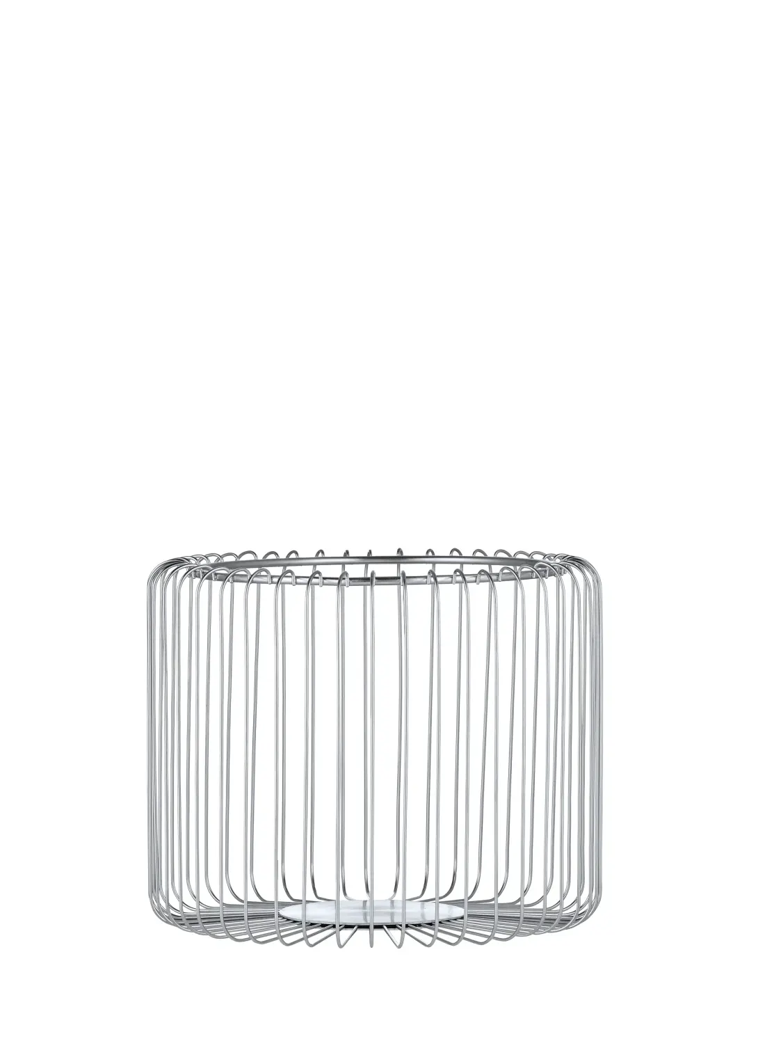 Estra wire basket, matt chrome
