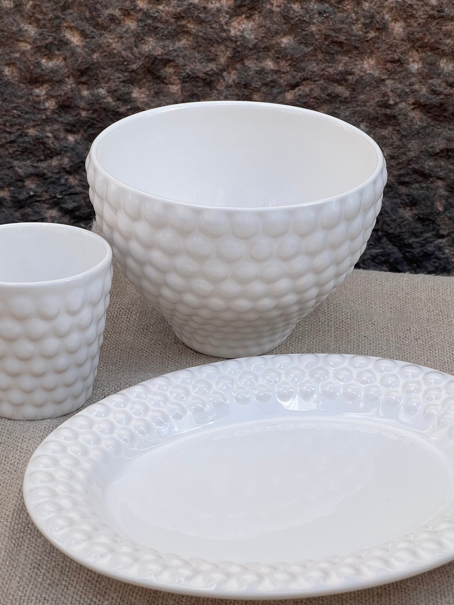 Bubbles espresso cup, white (10cl)