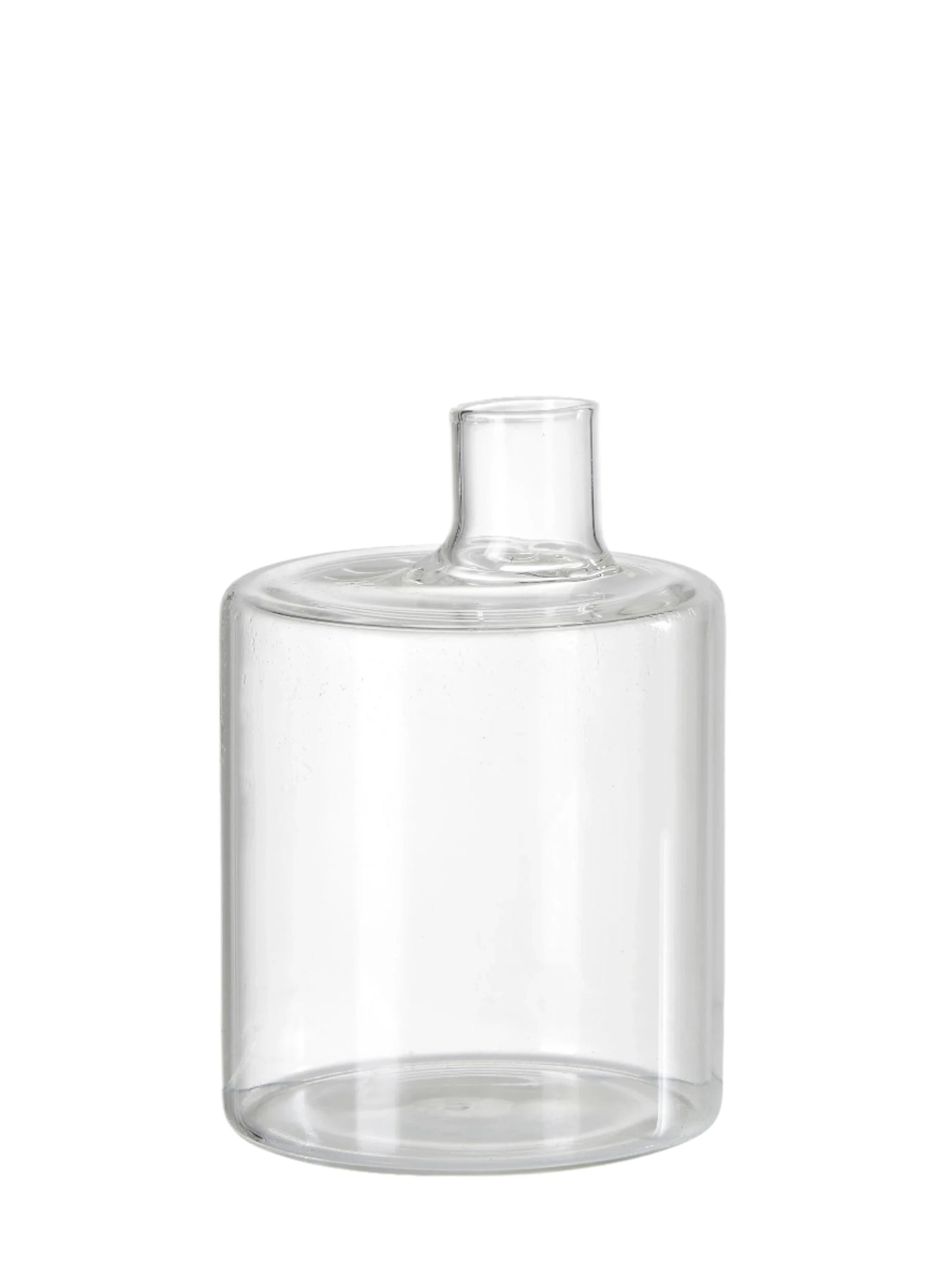 Pipe large vase, clear