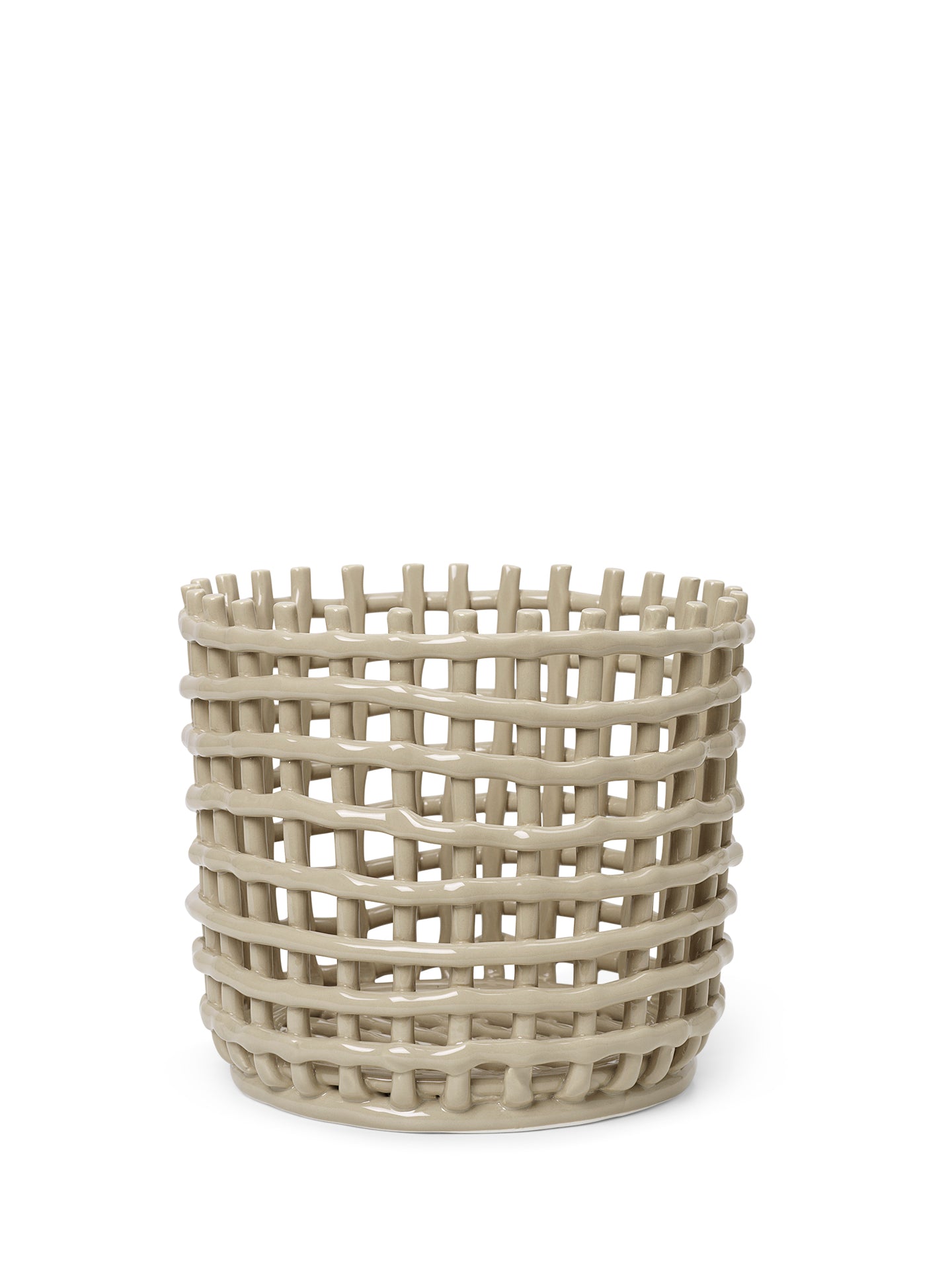 Ceramic Basket, Large (2 Colours)