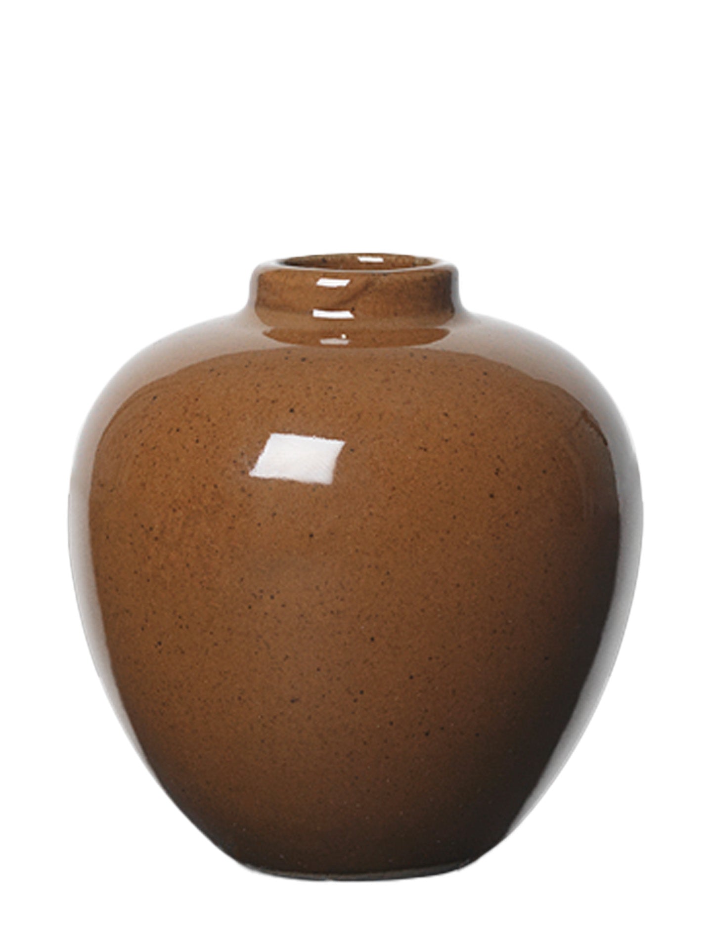 Ary Brown Mini Vase, S