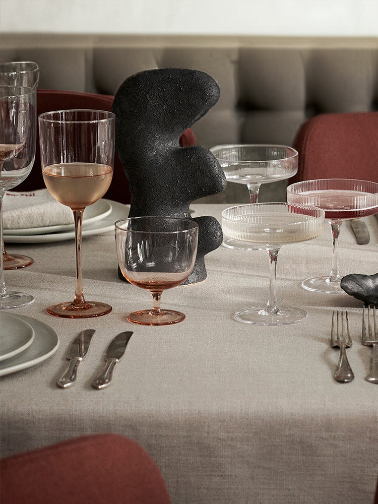 Rose wine glass Host