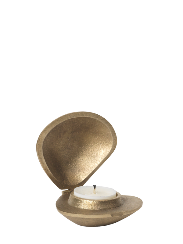 Clam Tealight Candle Holder